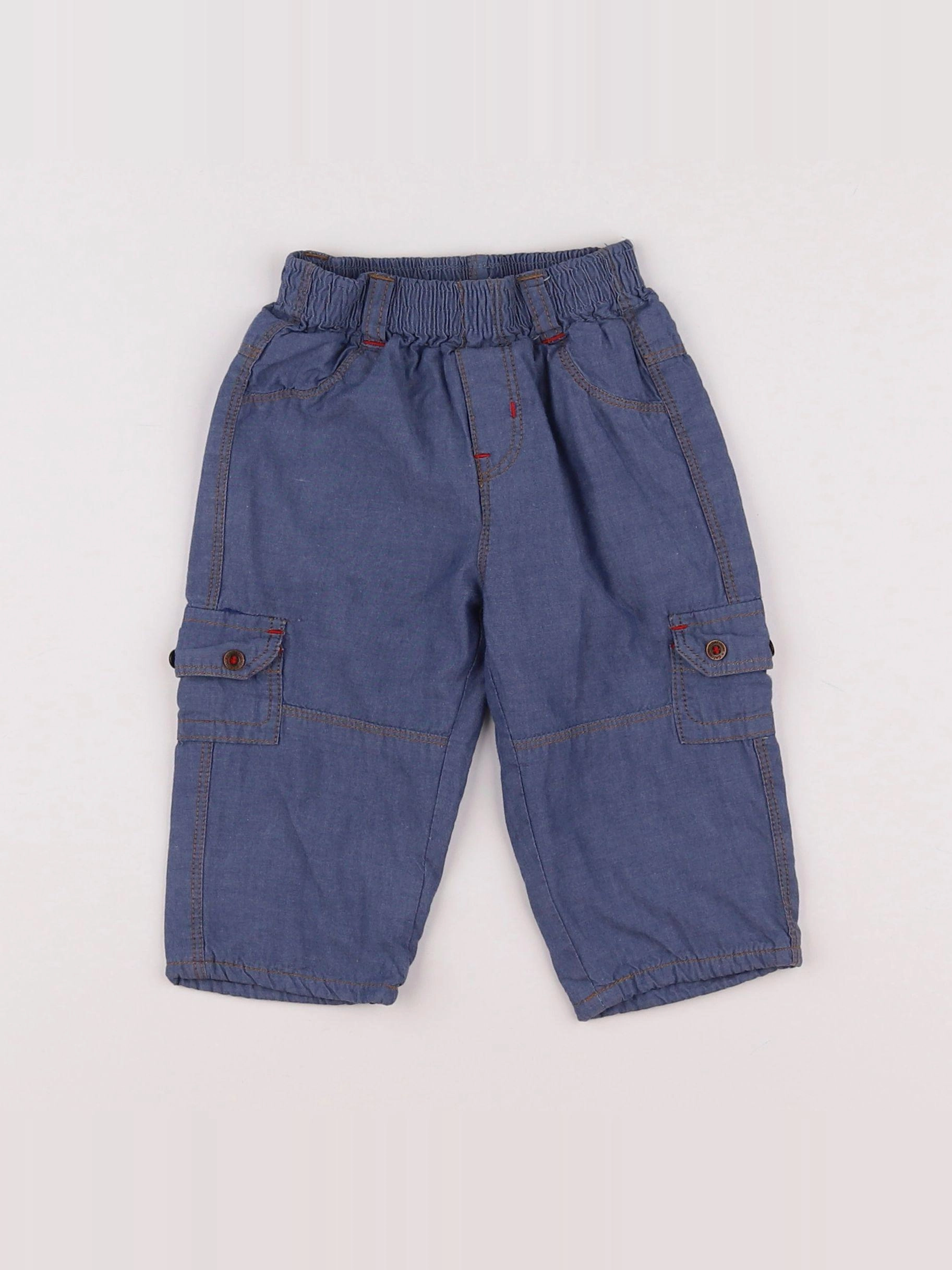 Catimini - pantalon bleu - 12 mois