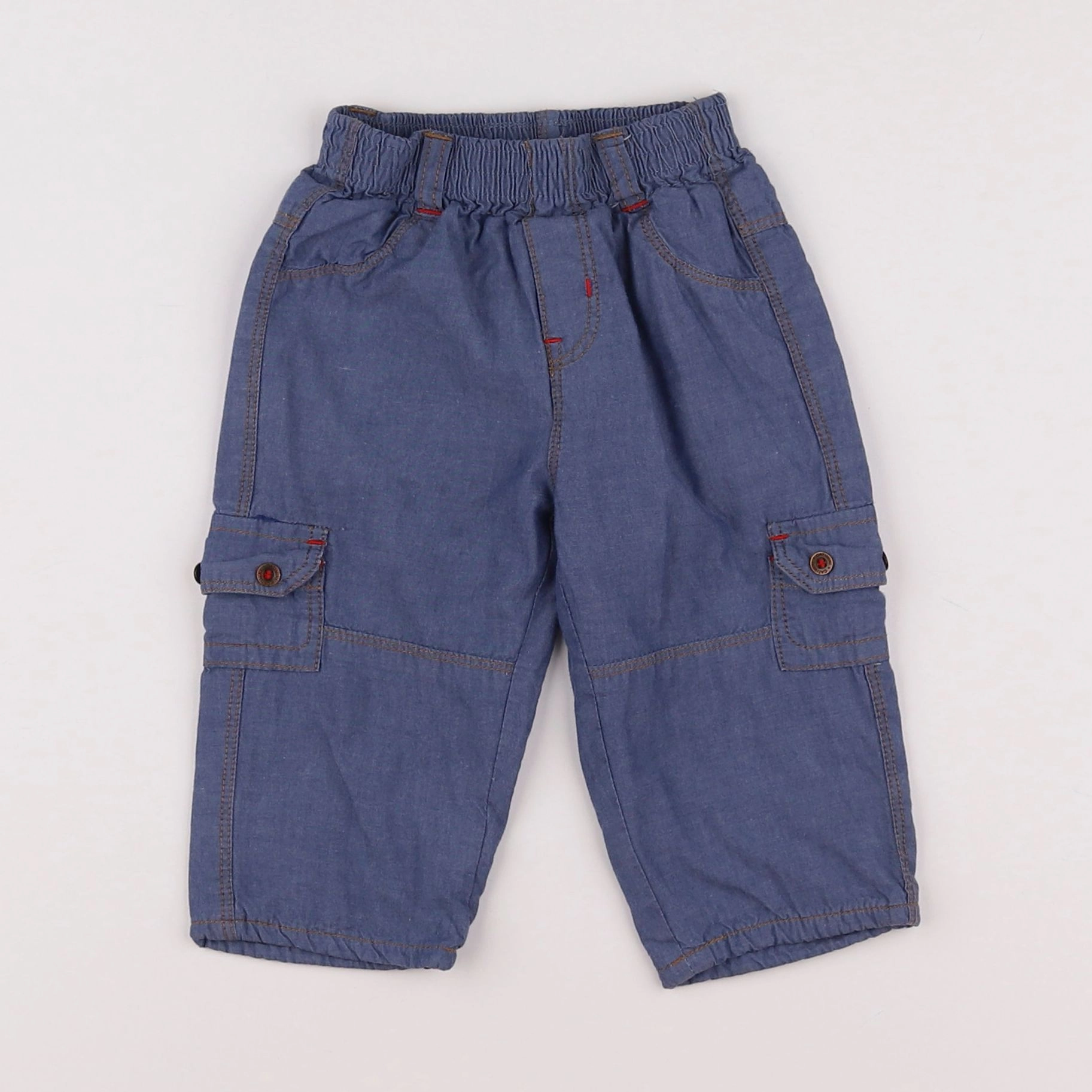 Catimini - pantalon bleu - 12 mois