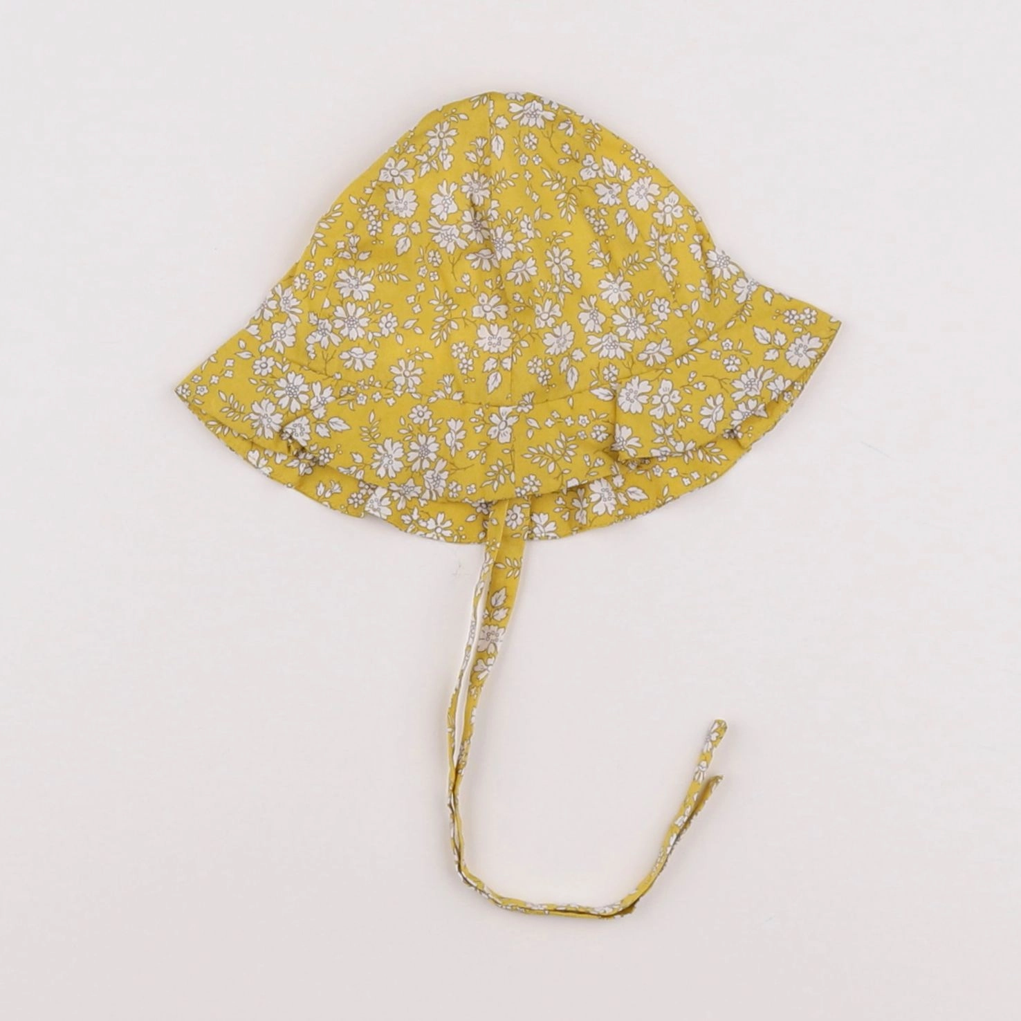 Jacadi - chapeau liberty jaune - 3 mois