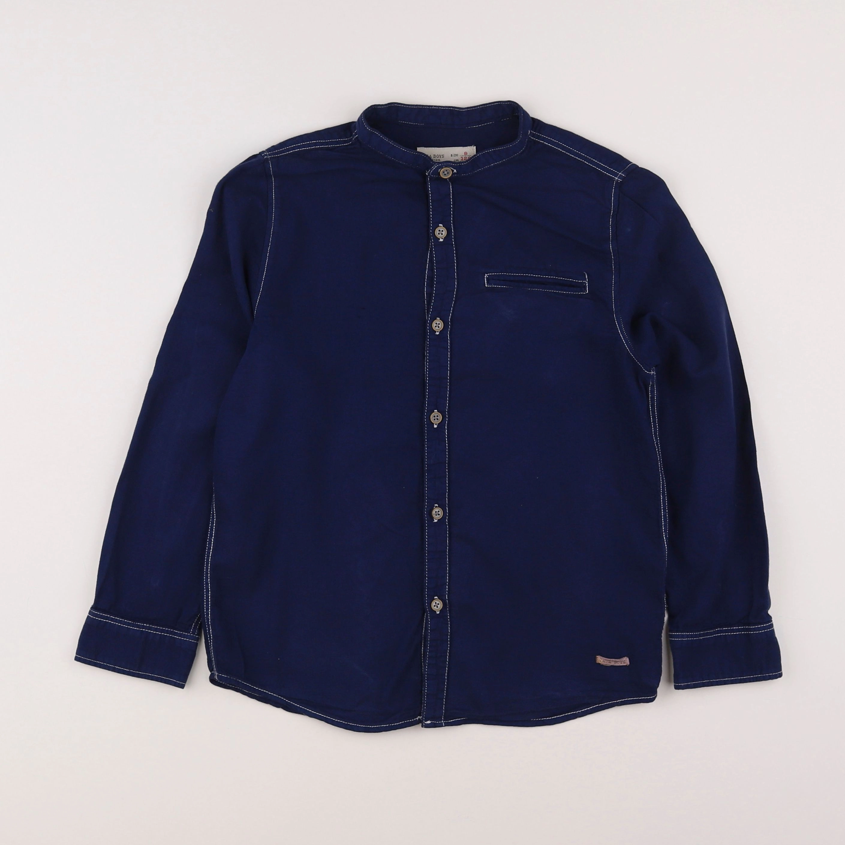 Zara - chemise bleu - 8 ans