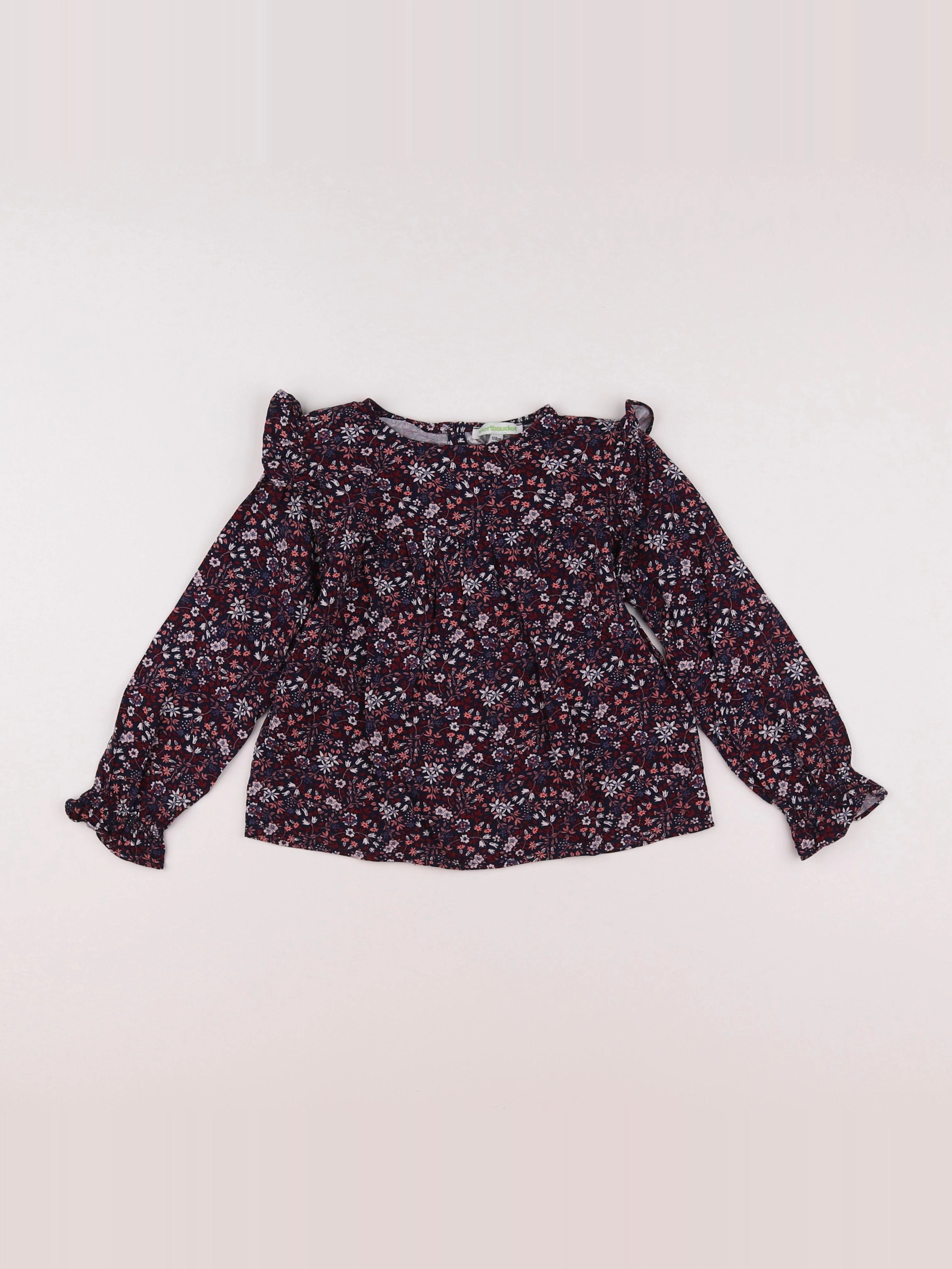 Vertbaudet - blouse multicolore - 5 ans