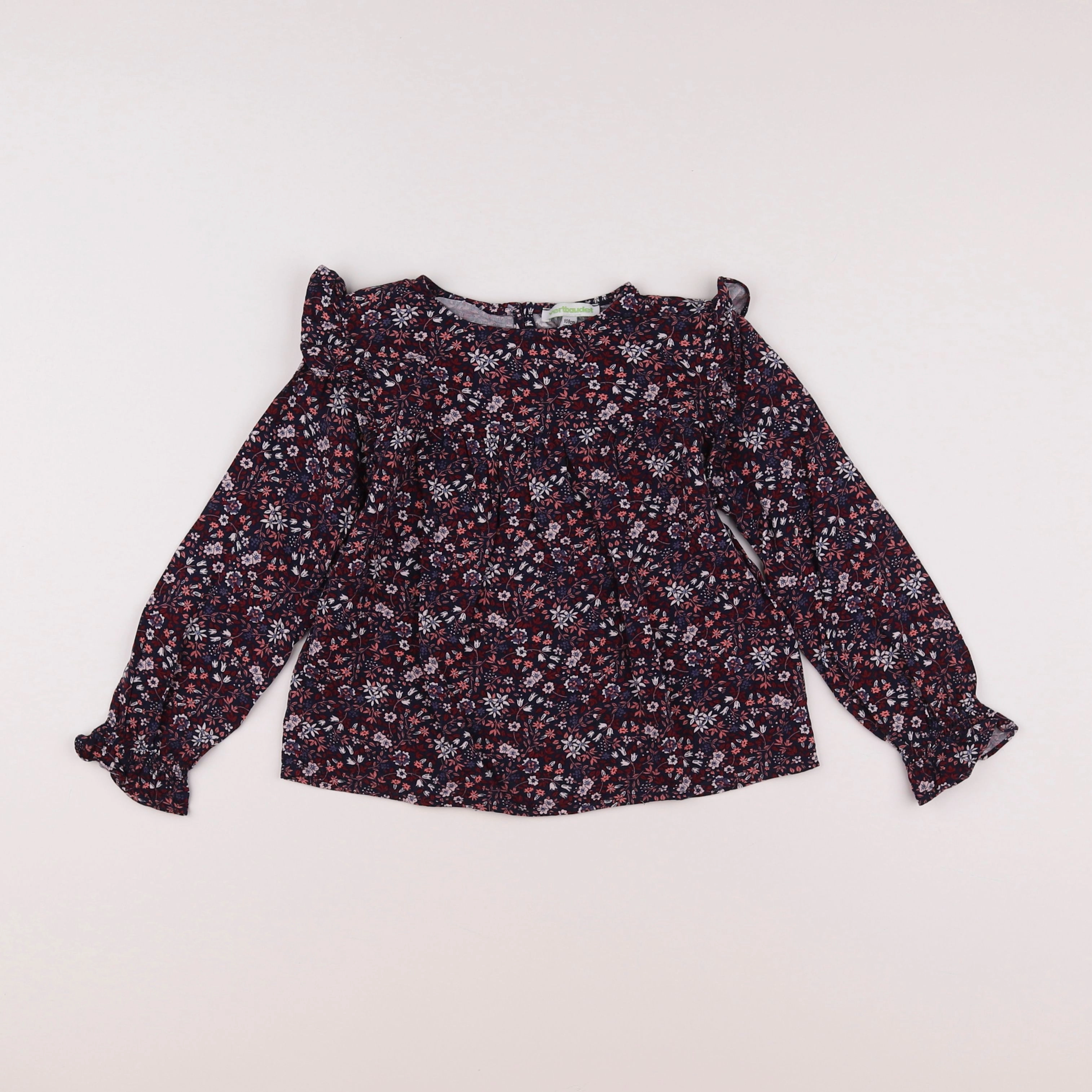 Vertbaudet - blouse multicolore - 5 ans