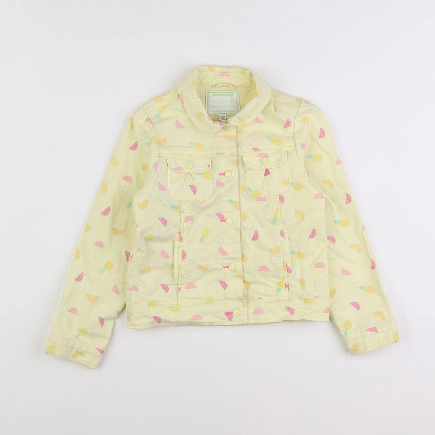 Vertbaudet - veste jaune - 8 ans