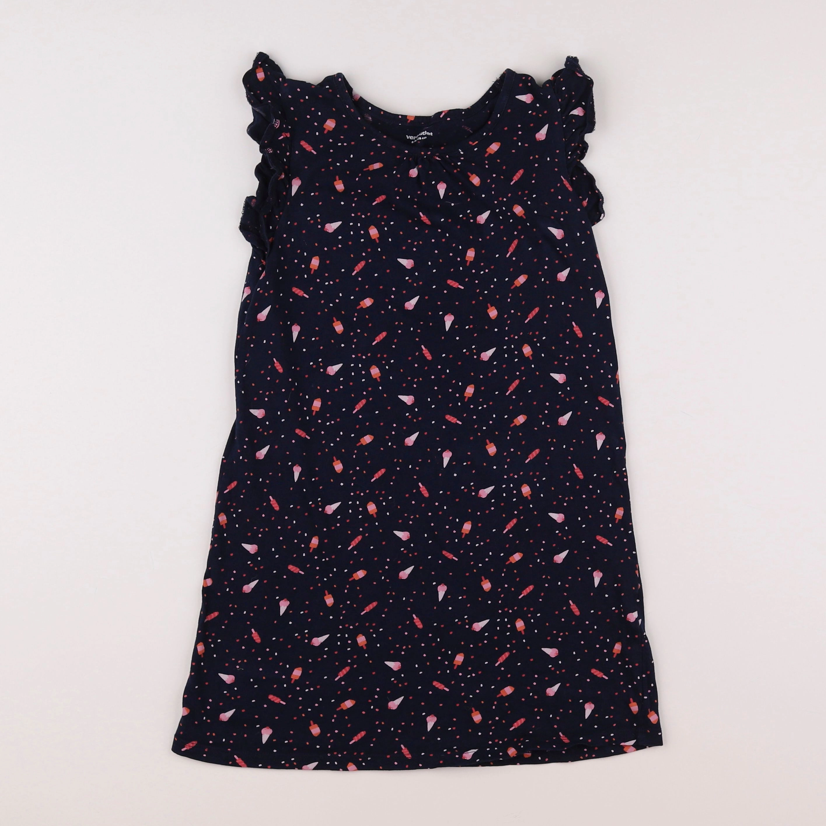 Vertbaudet - robe bleu - 8 ans