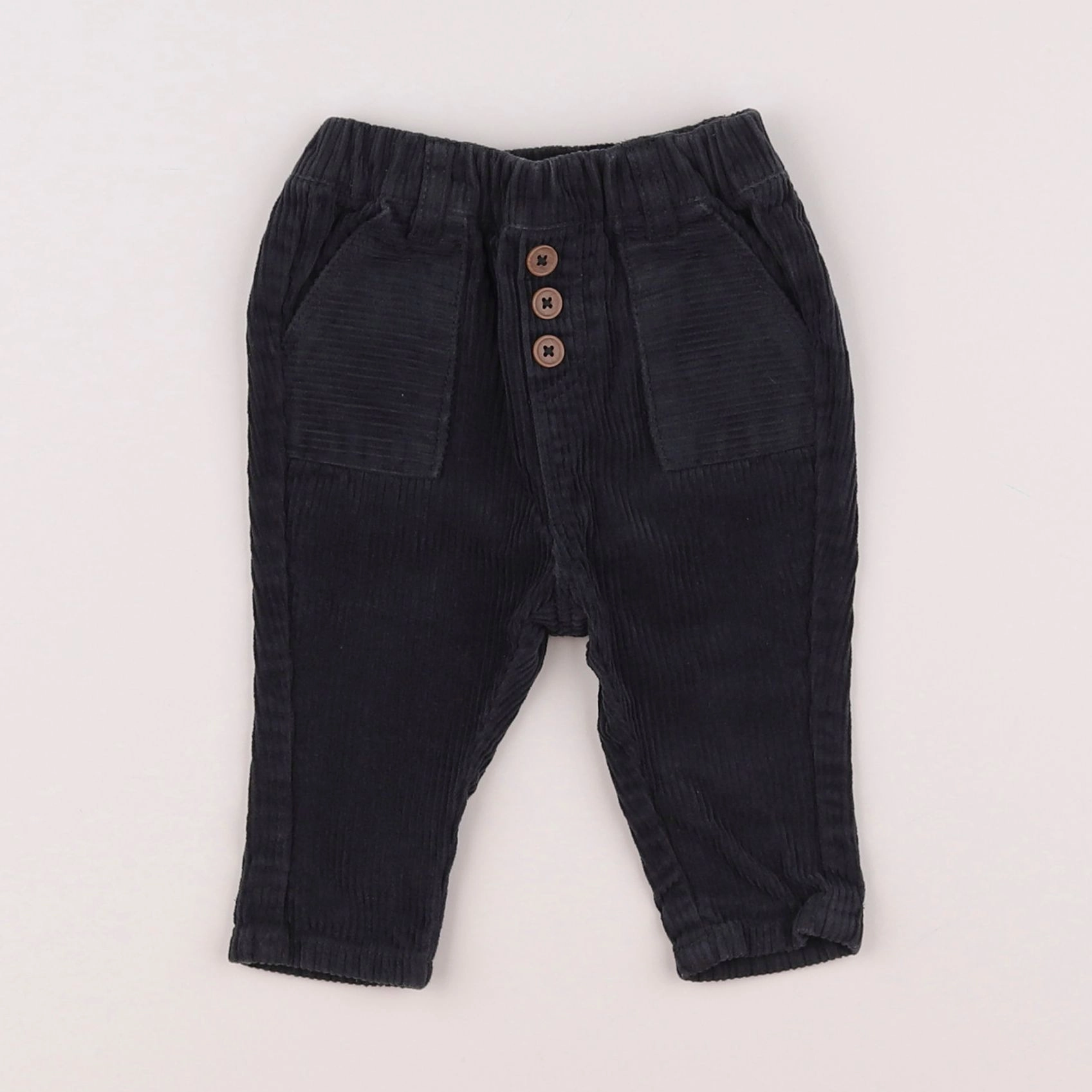 Vertbaudet - pantalon vert - 3 mois