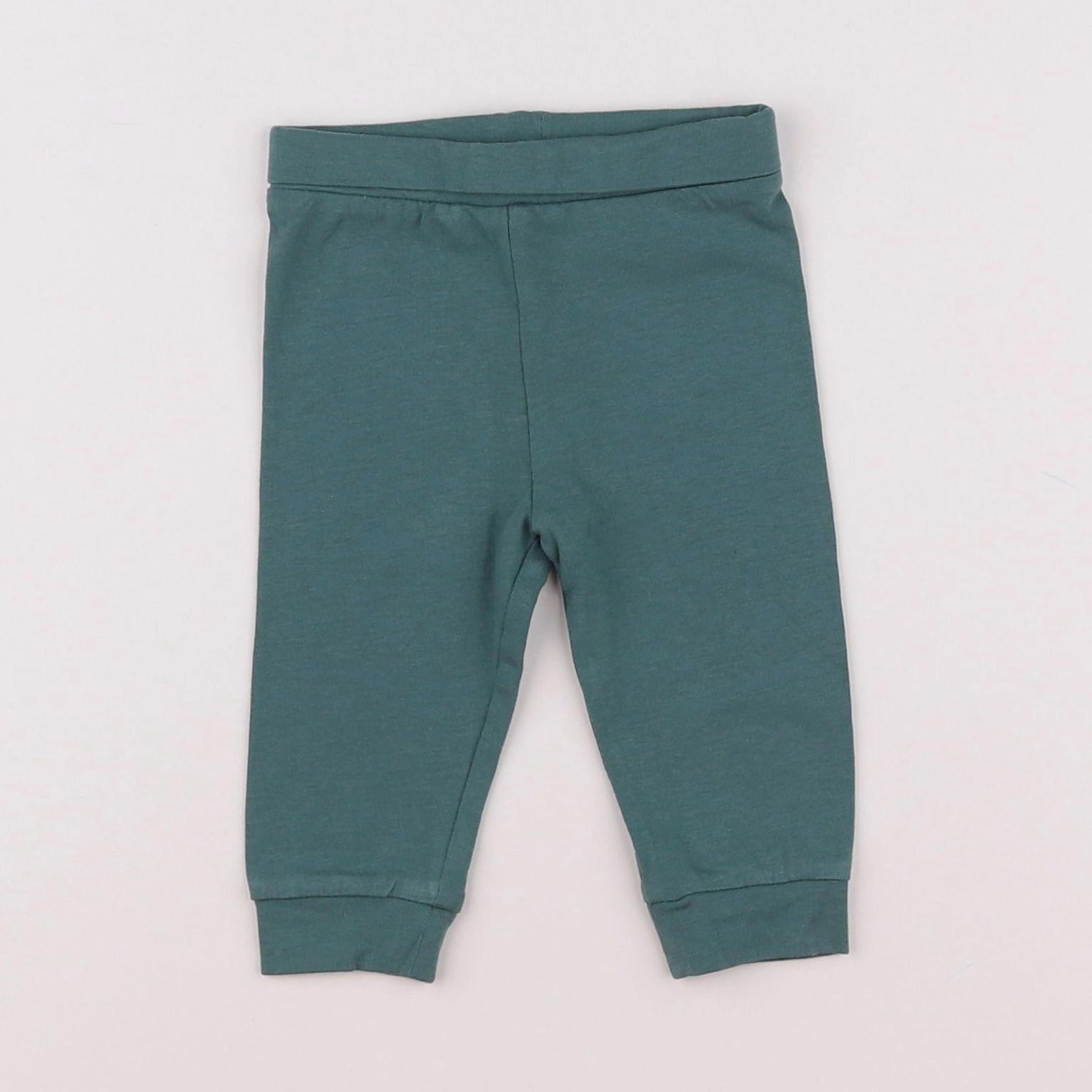 Vertbaudet - legging vert - 6 mois