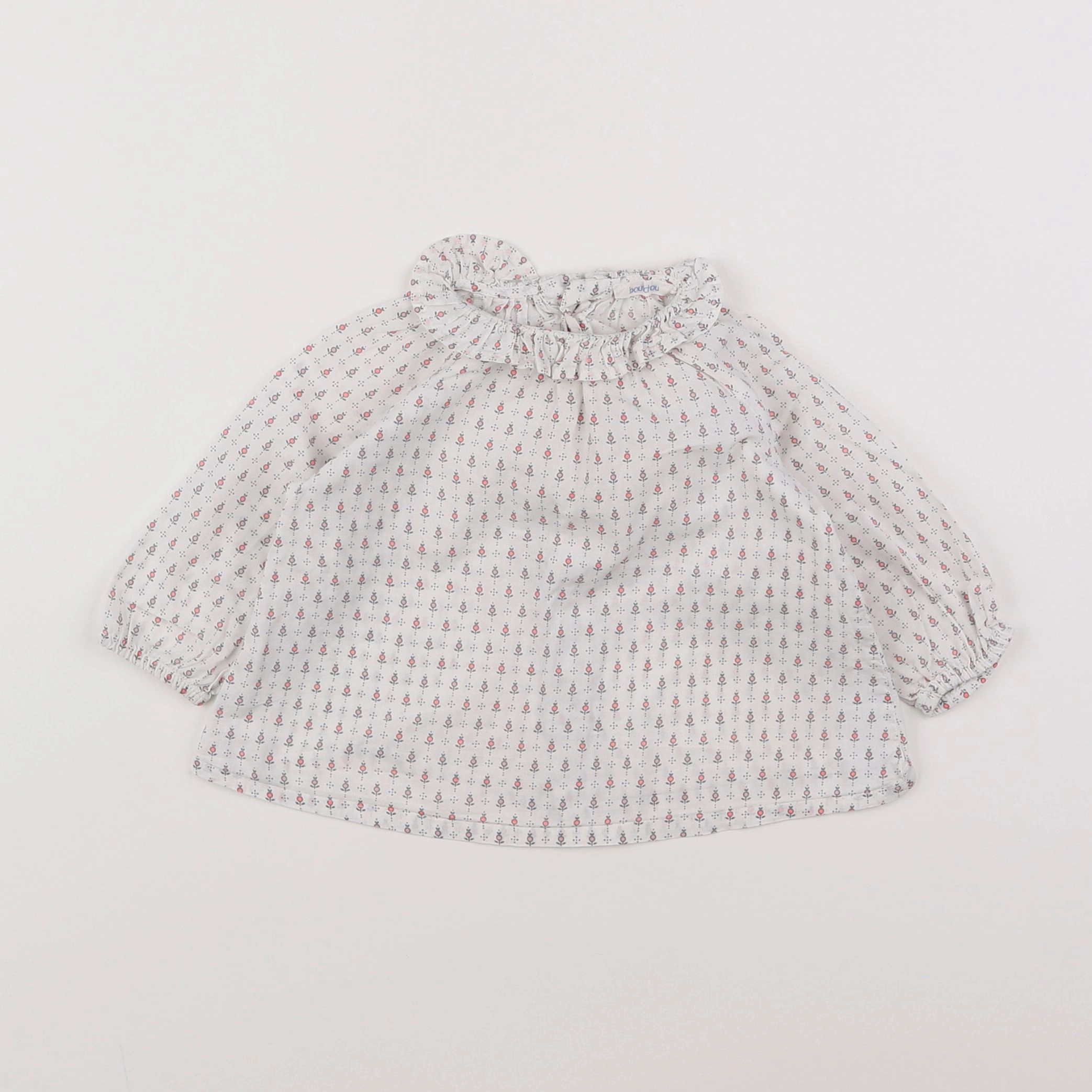 Boutchou - blouse blanc, multicolore - 9 mois