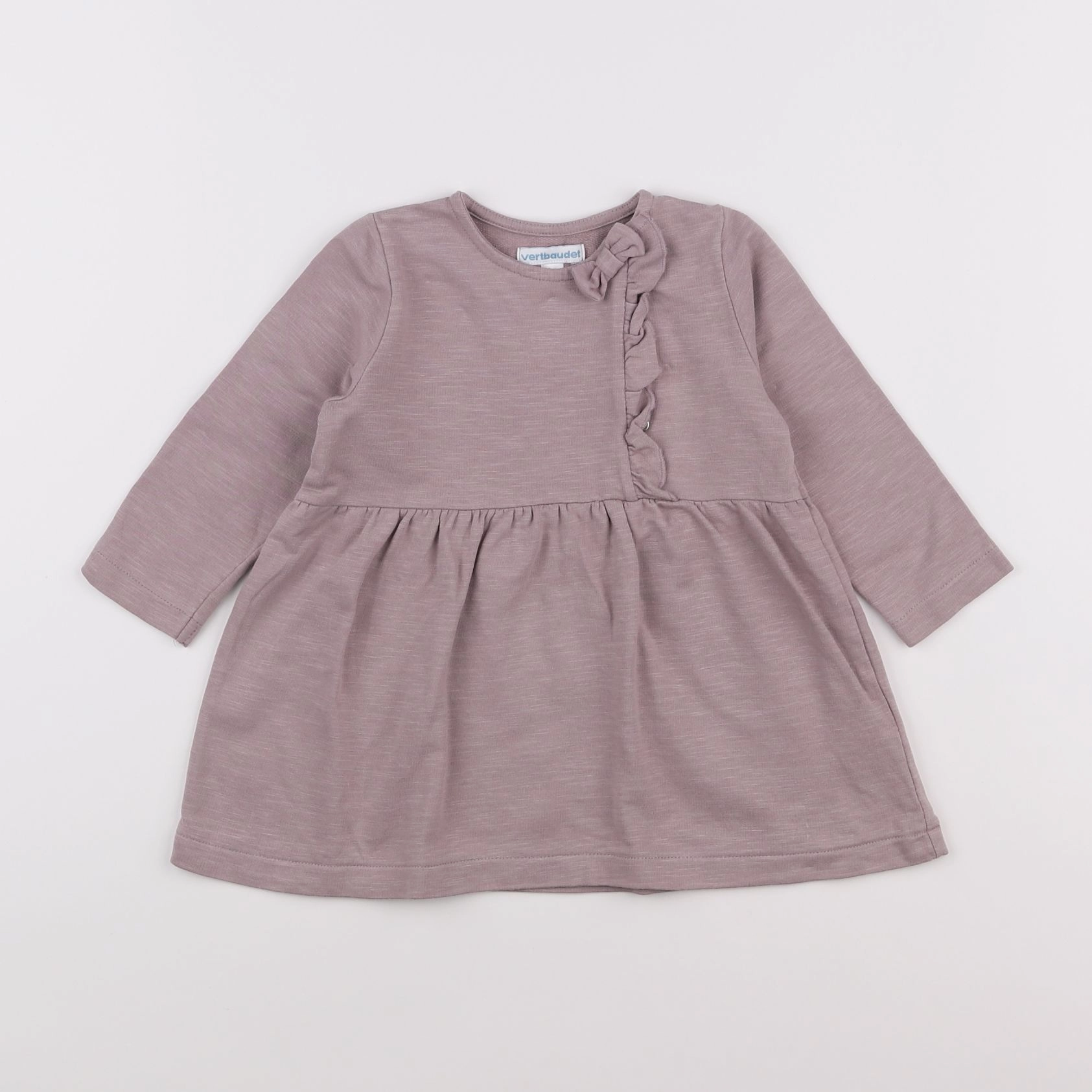Vertbaudet - robe violet - 18 mois