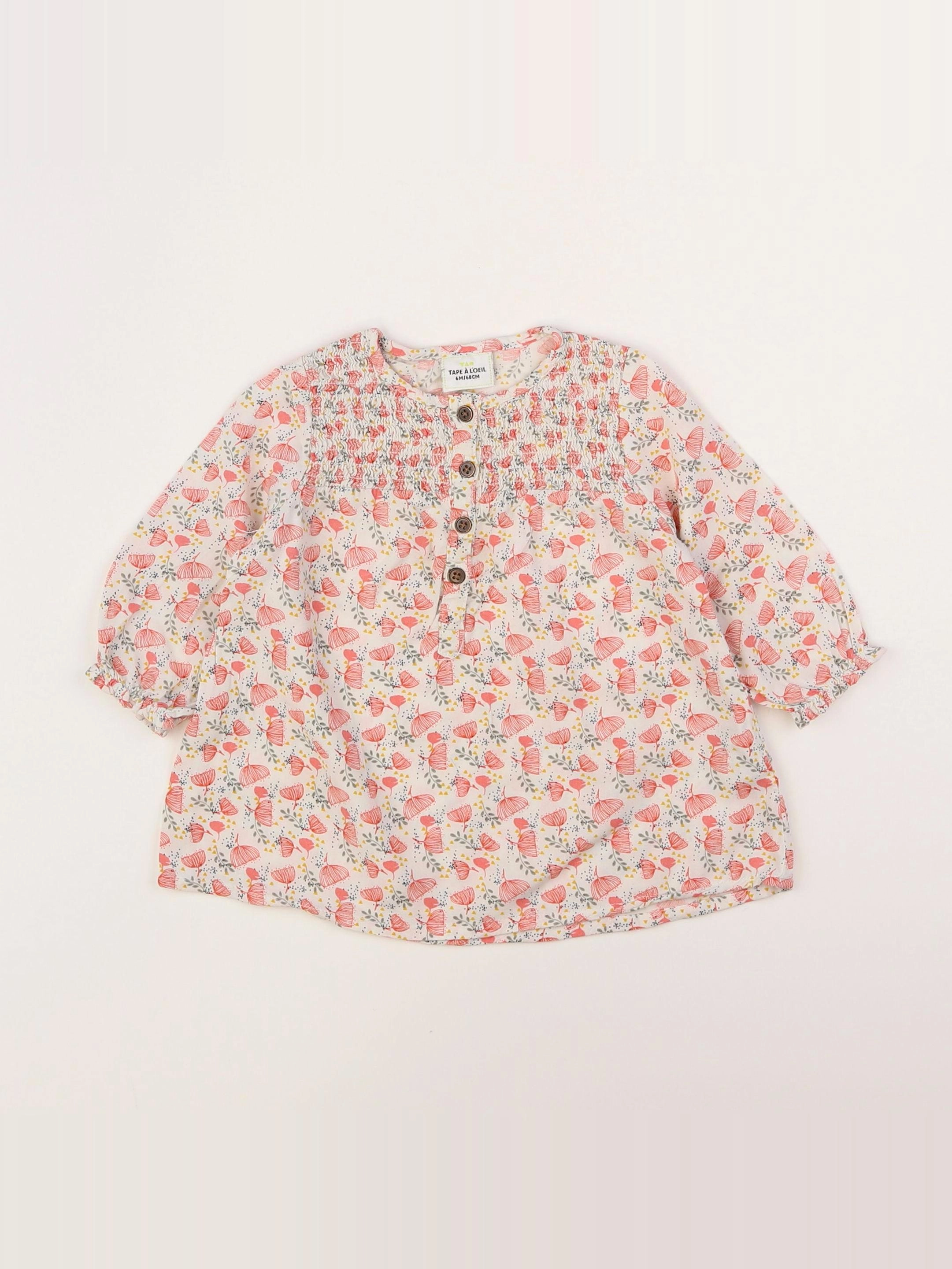 Tape à l'oeil - robe multicolore - 6 mois