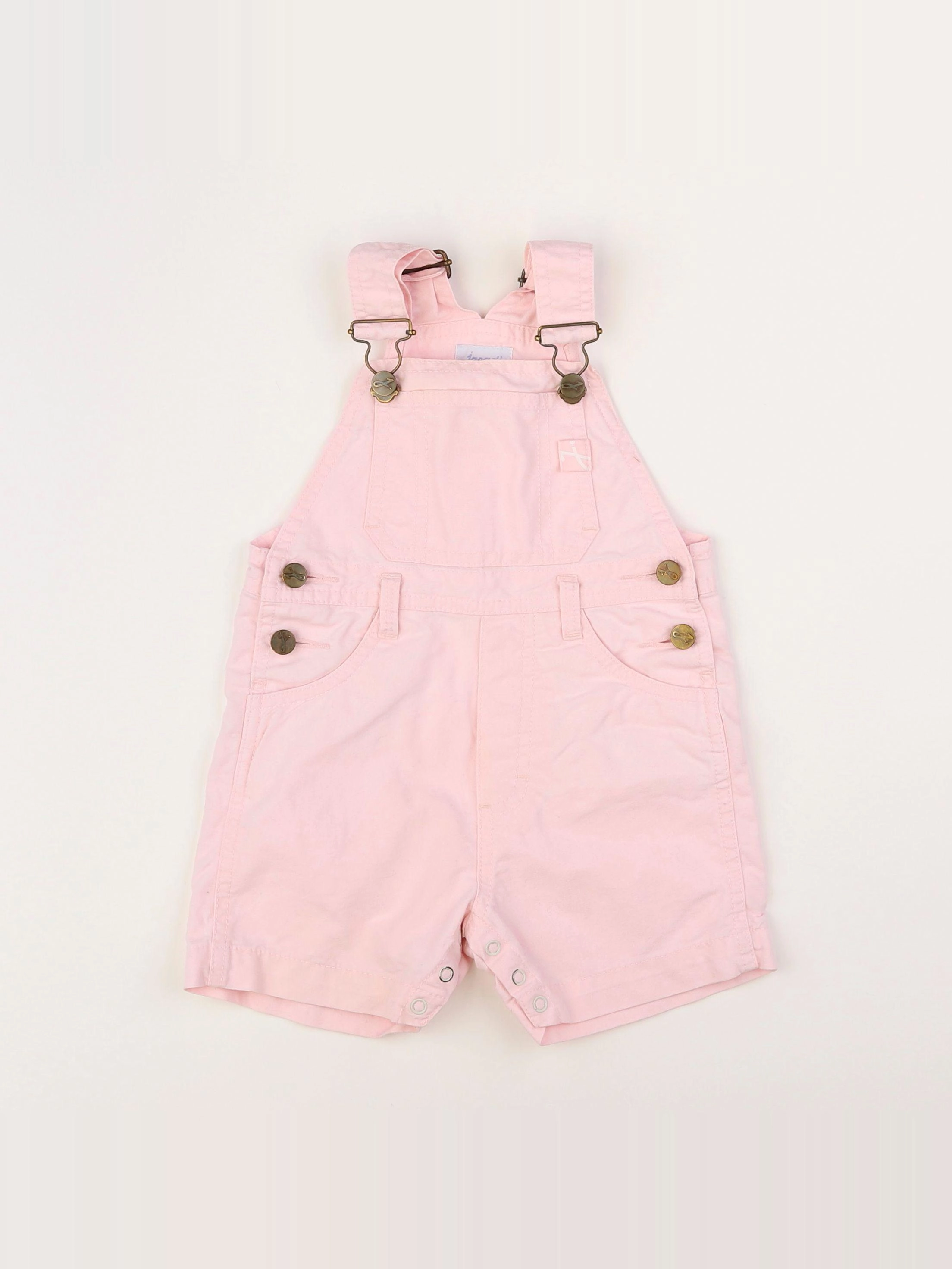 Jacadi - salopette rose - 12 mois