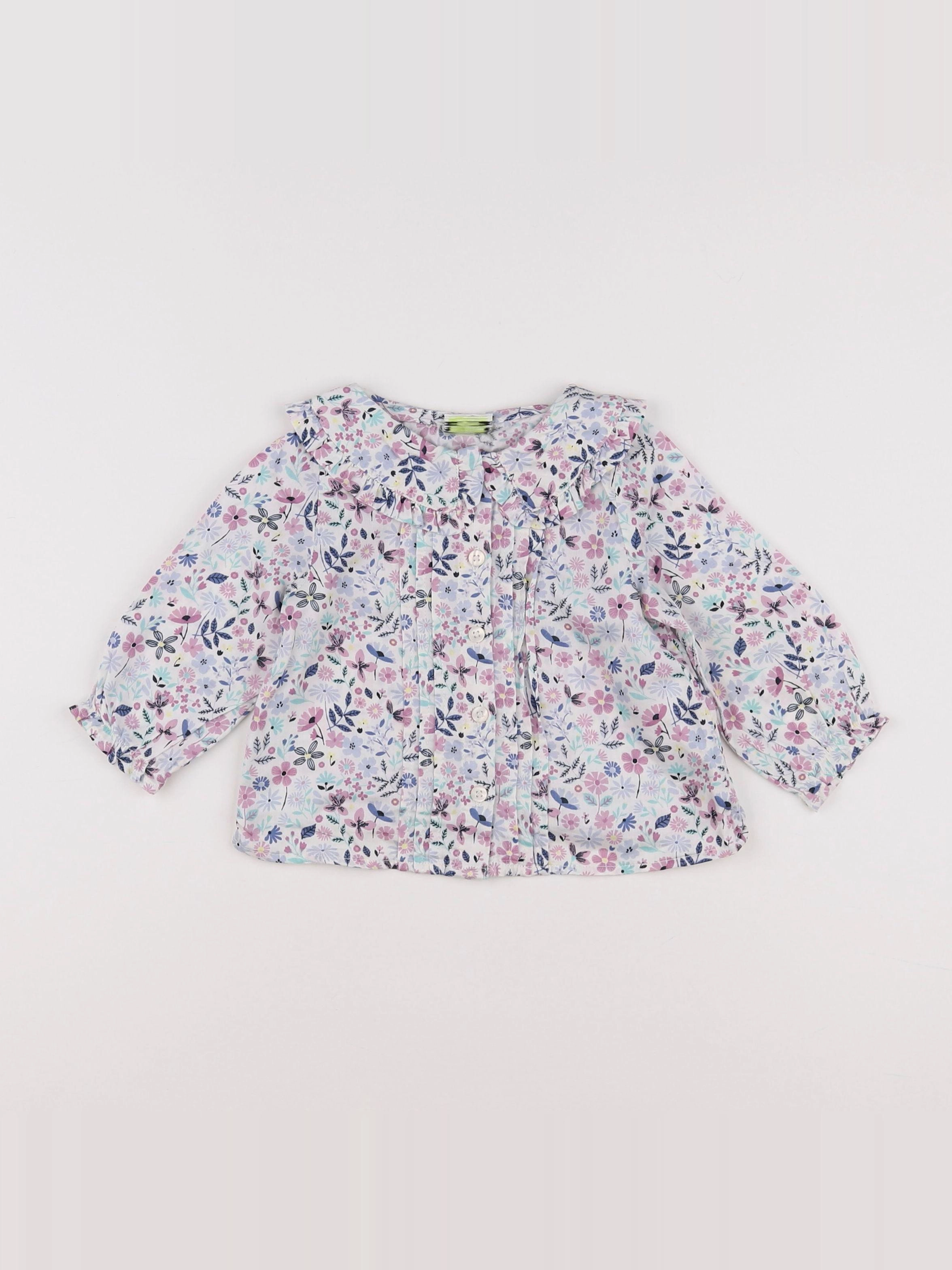 Tape à l'oeil - blouse multicolore - 9 mois