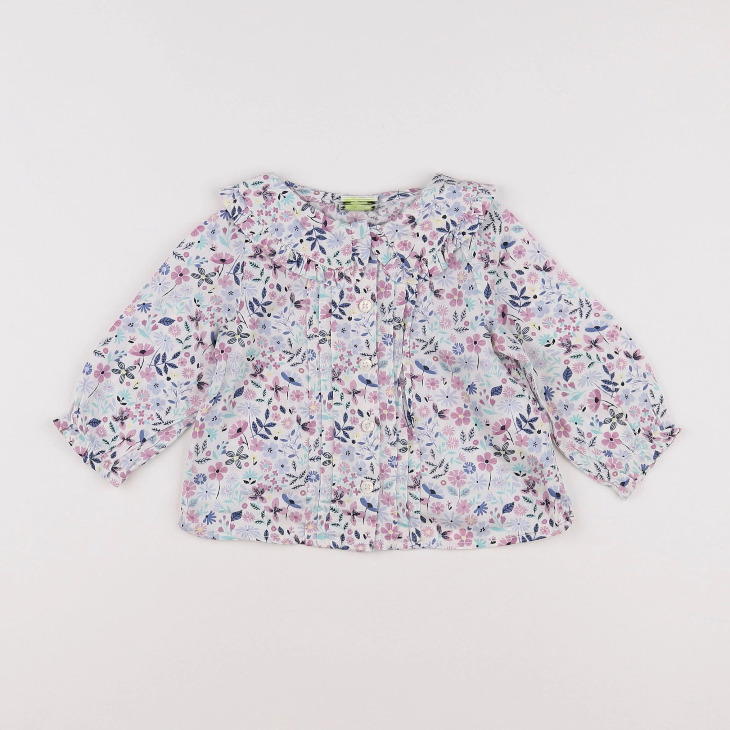 Tape à l'oeil - blouse multicolore - 9 mois