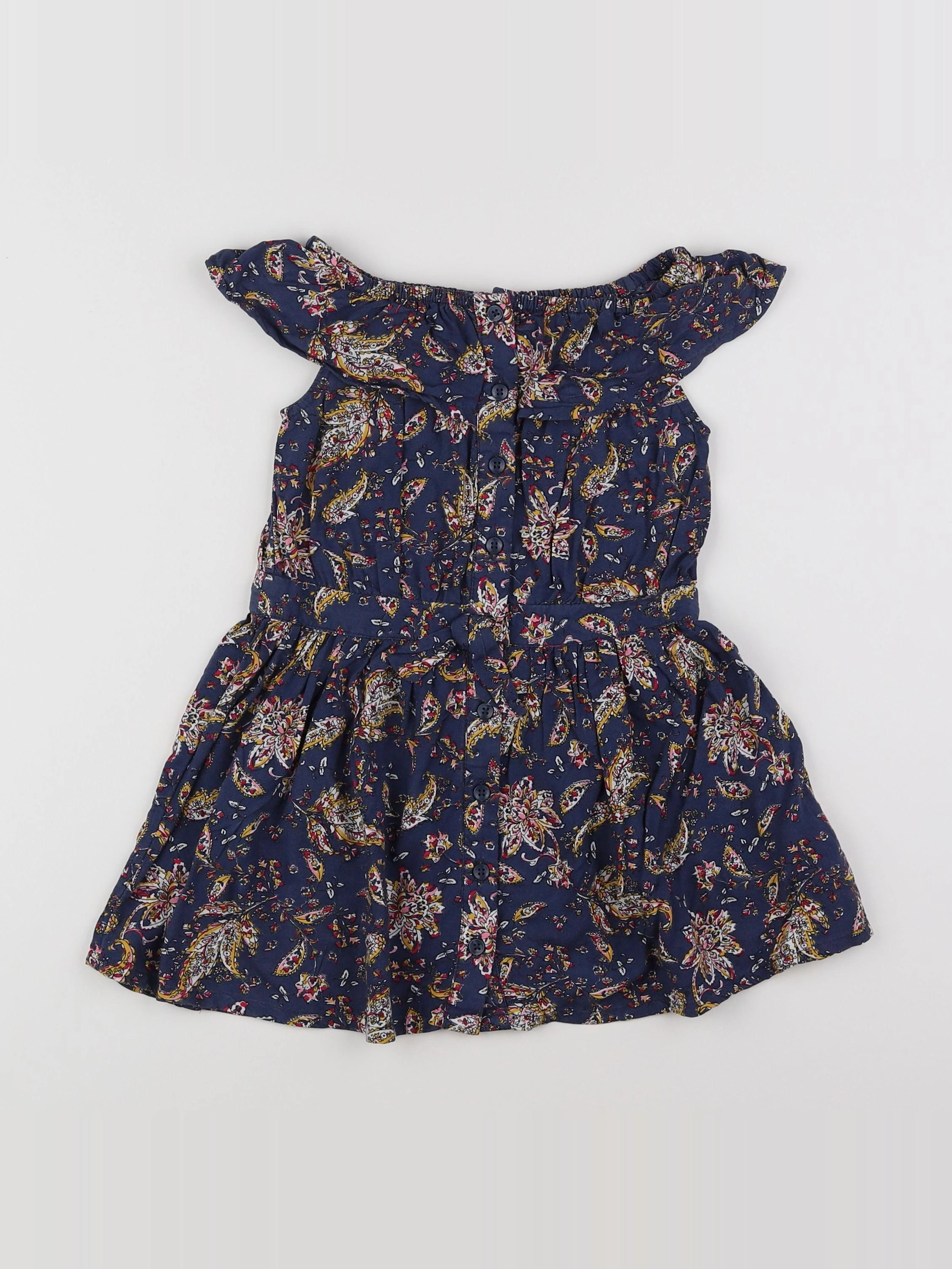 Tape à l'oeil - robe bleu - 2 ans