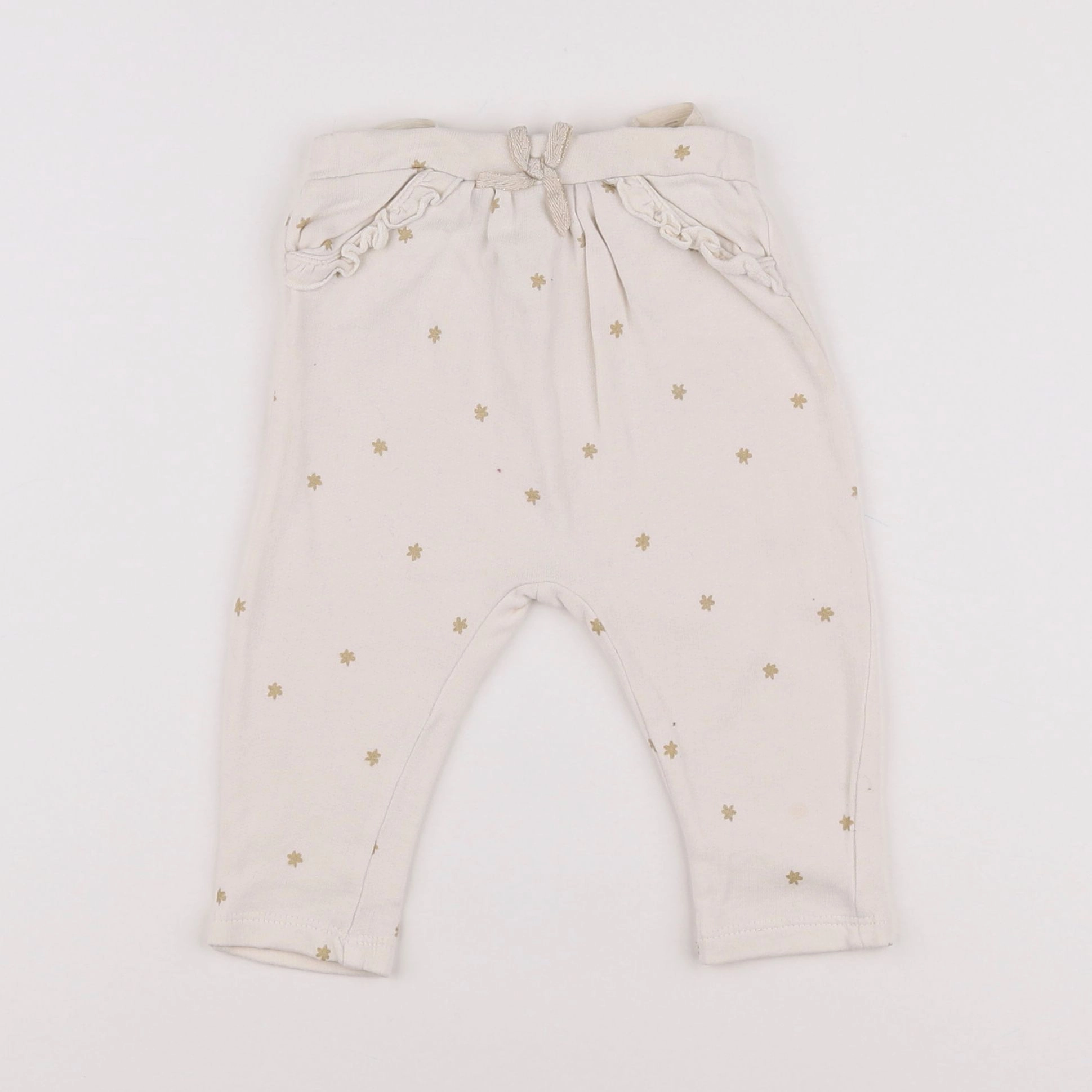 Tape à l'oeil - jogging beige - 6 mois