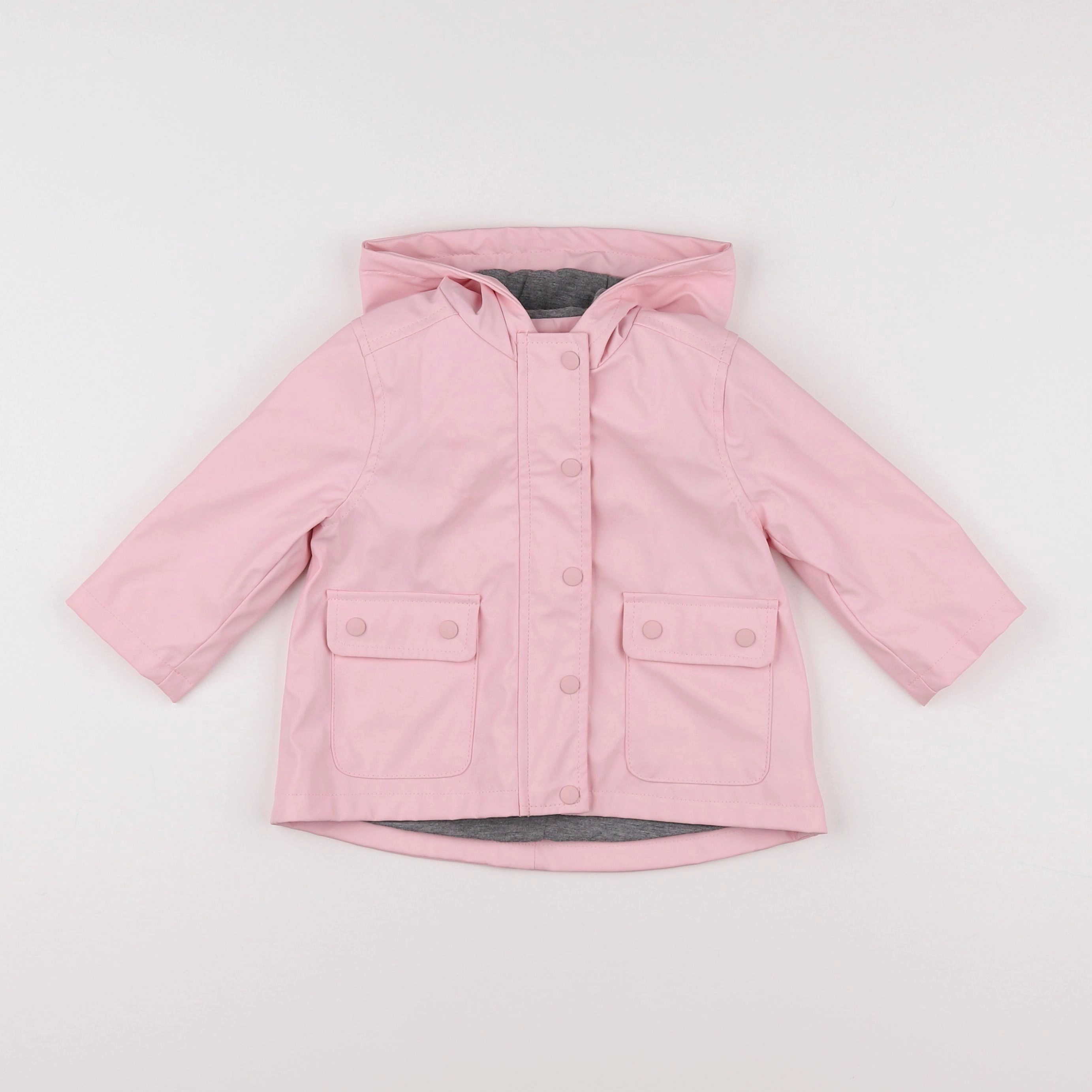 La Redoute - imperméable rose - 9 mois