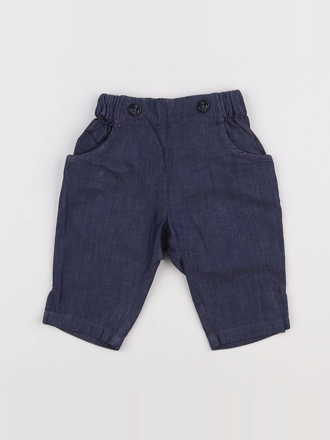 Jacadi - sarouel bleu - 6 mois