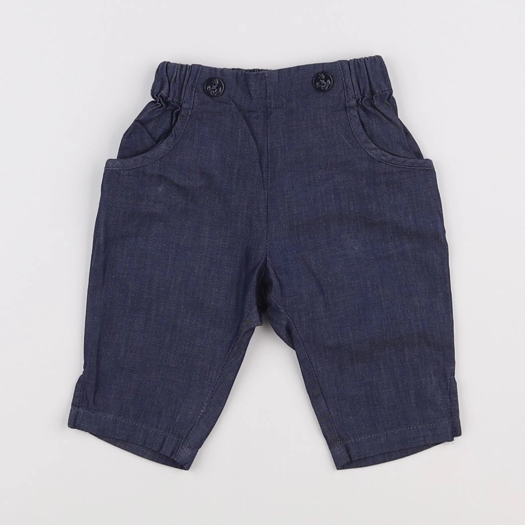 Jacadi - sarouel bleu - 6 mois