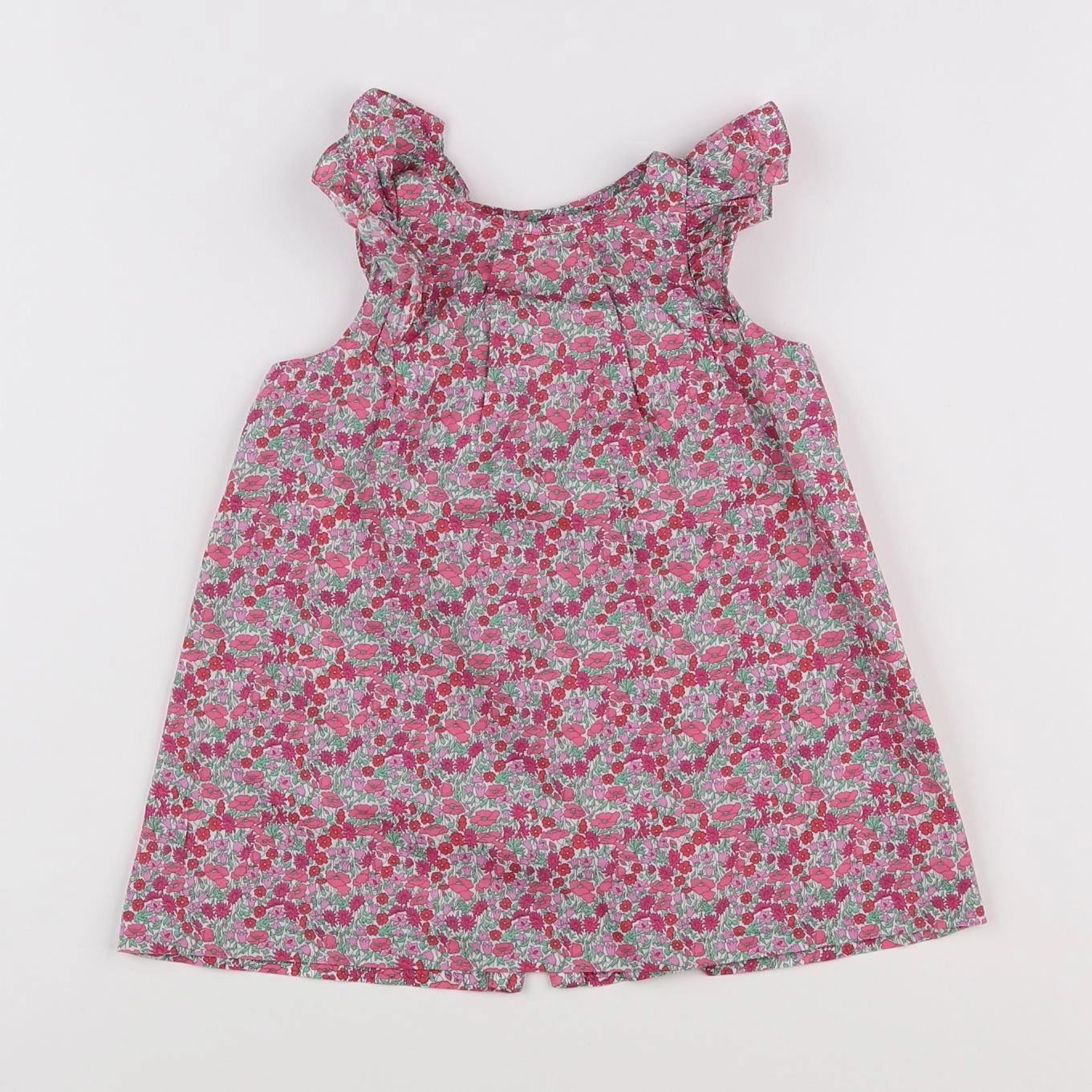 Jacadi - robe liberty multicolore - 12 mois