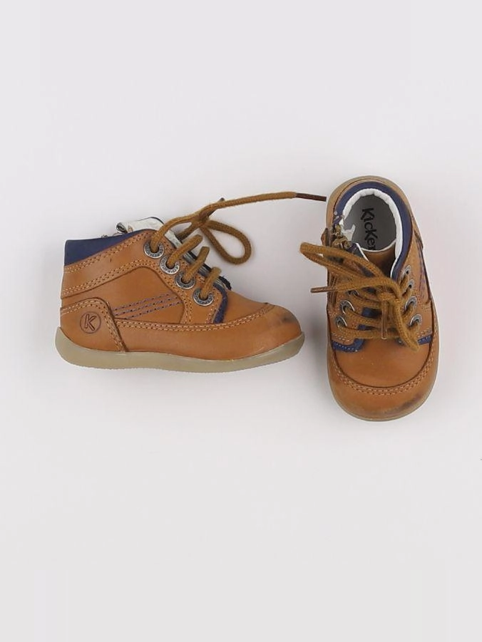 Kickers - bottillons marron - pointure 19