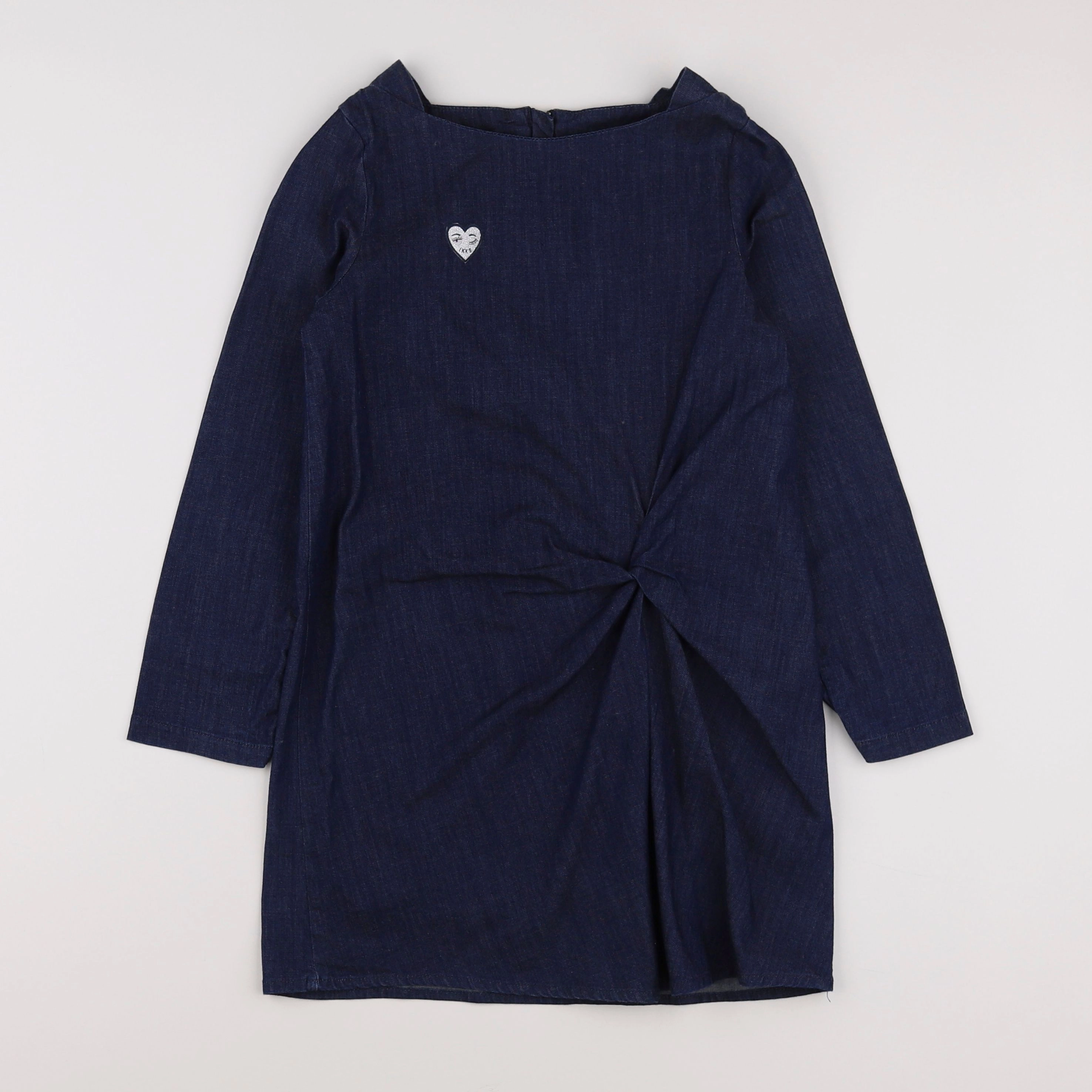 IKKS - robe bleu - 8 ans