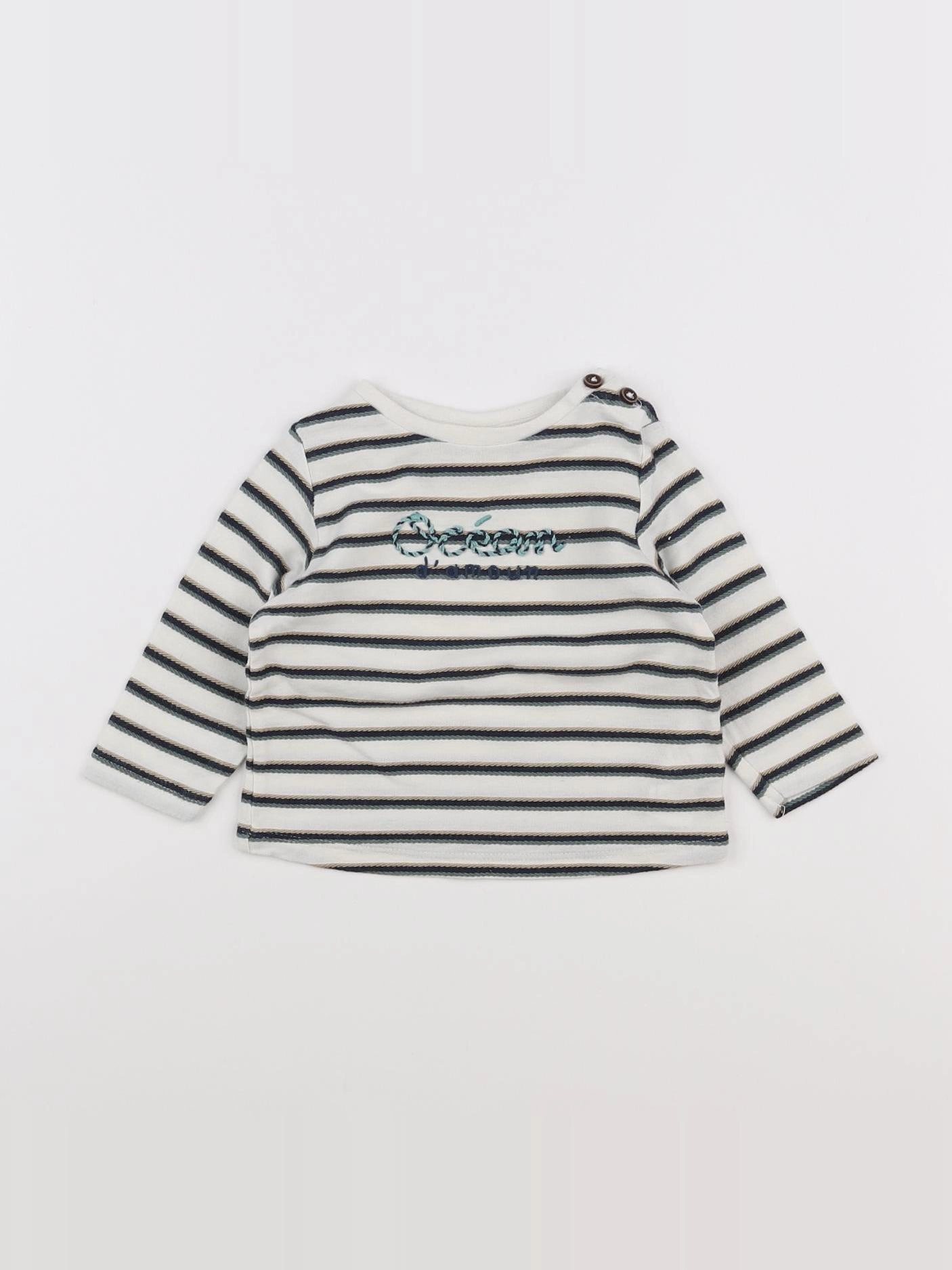 Tape à l'oeil - tee-shirt multicolore - 6 mois