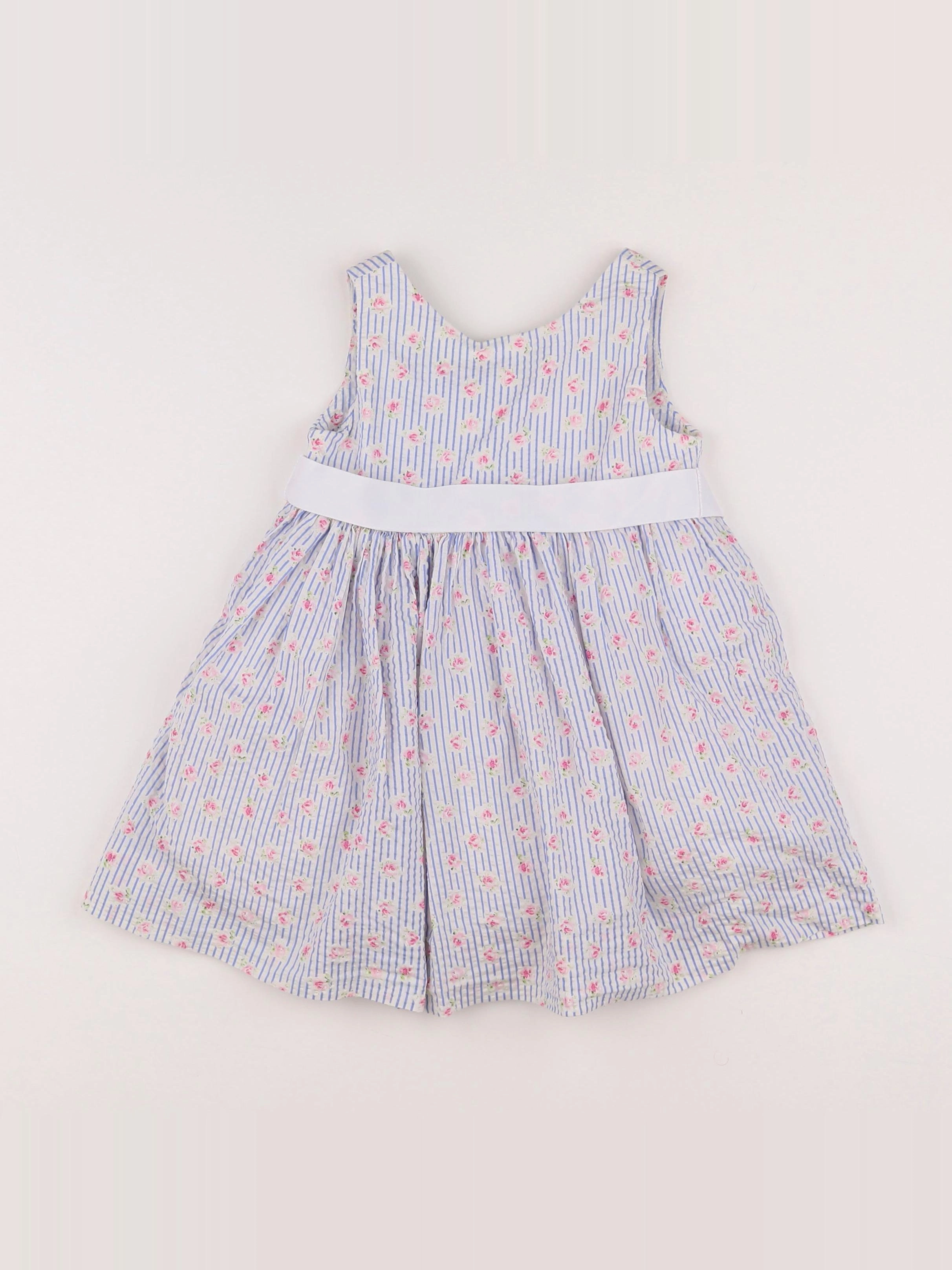 Ralph Lauren - robe bleu - 12 mois