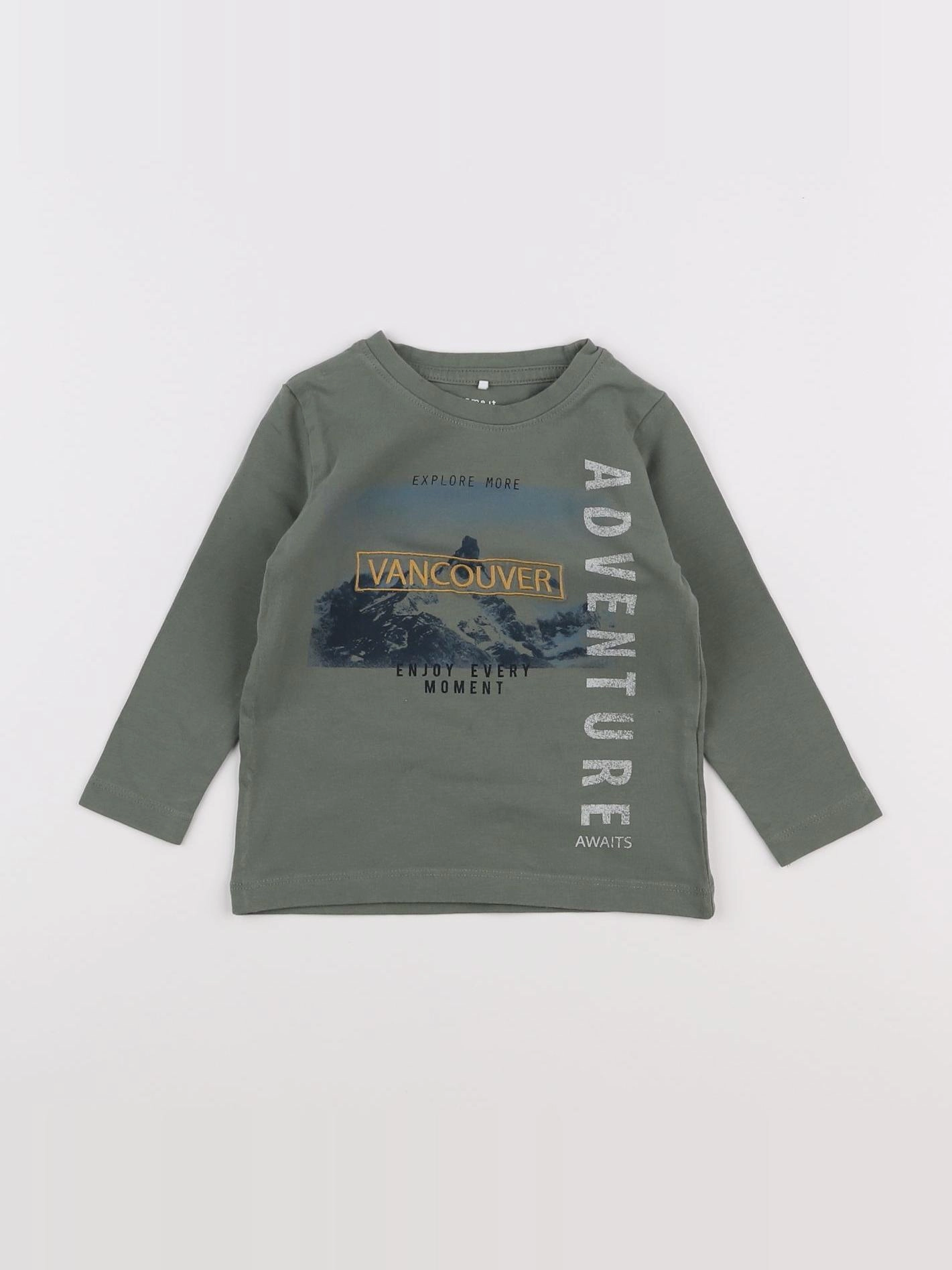 Name it - tee-shirt vert - 9/12 mois