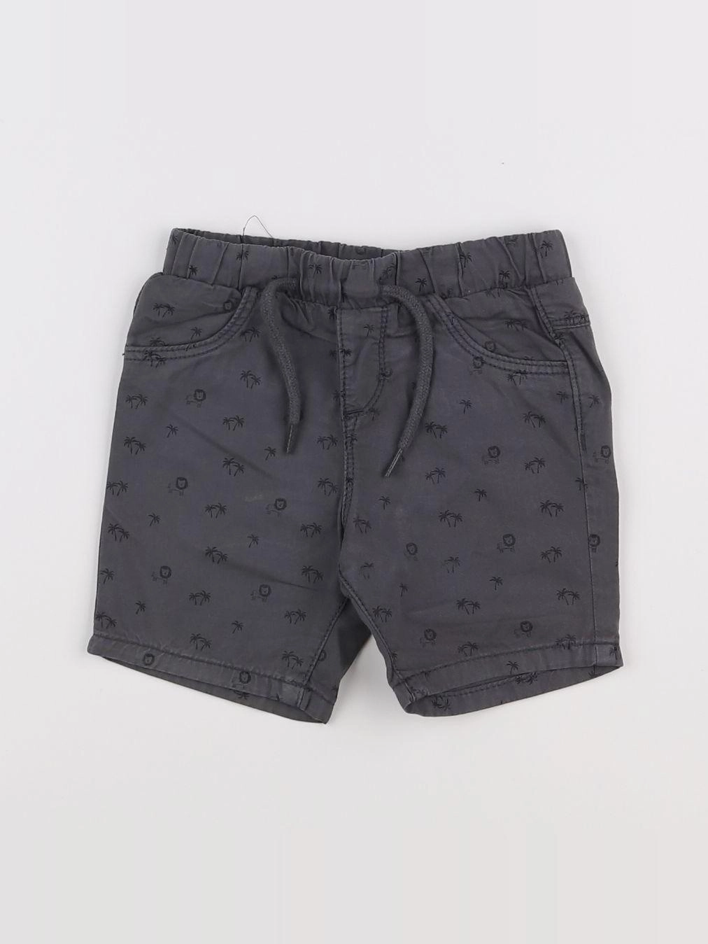 Tape à l'oeil - short gris - 12 mois