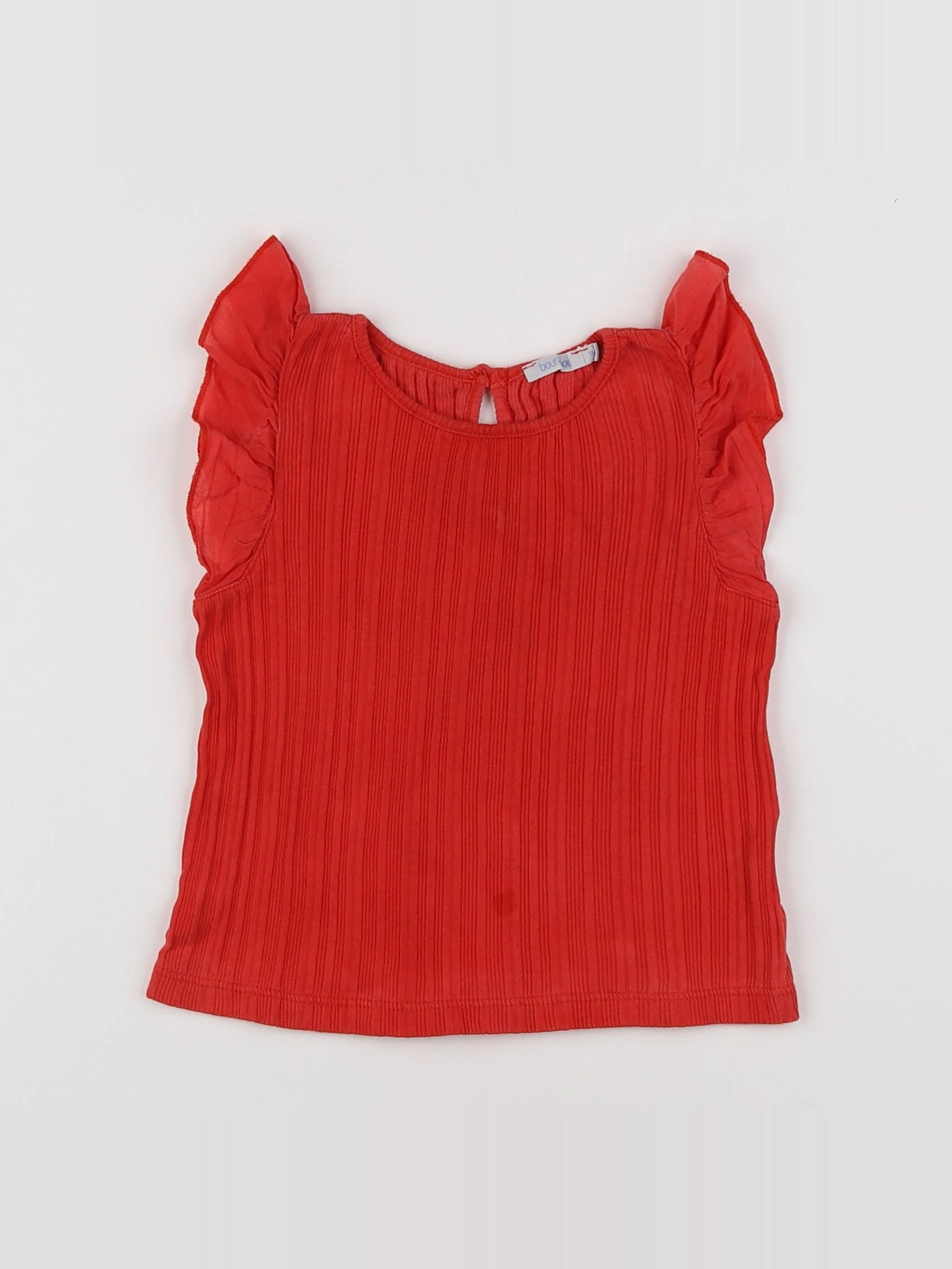 Boutchou - tee-shirt rouge - 18 mois