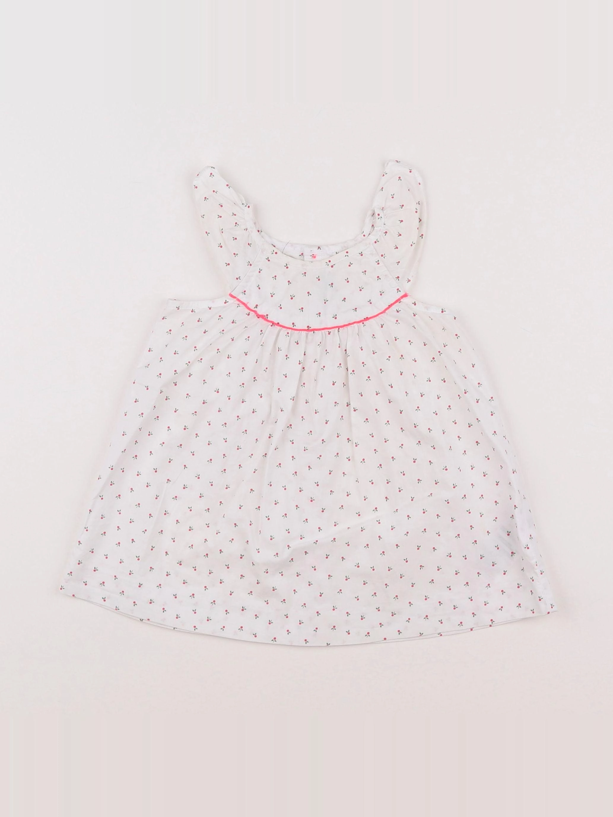 Jacadi - robe blanc - 6 mois