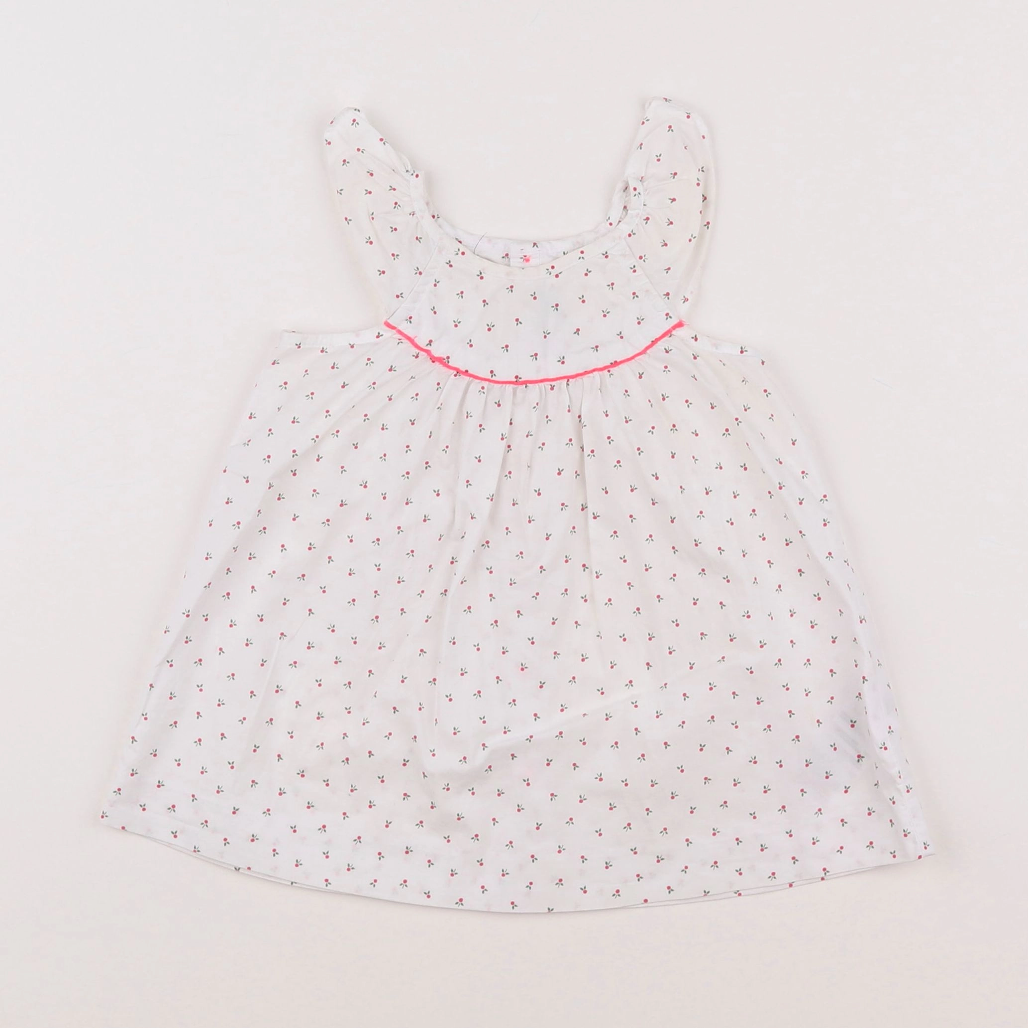 Jacadi - robe blanc - 6 mois
