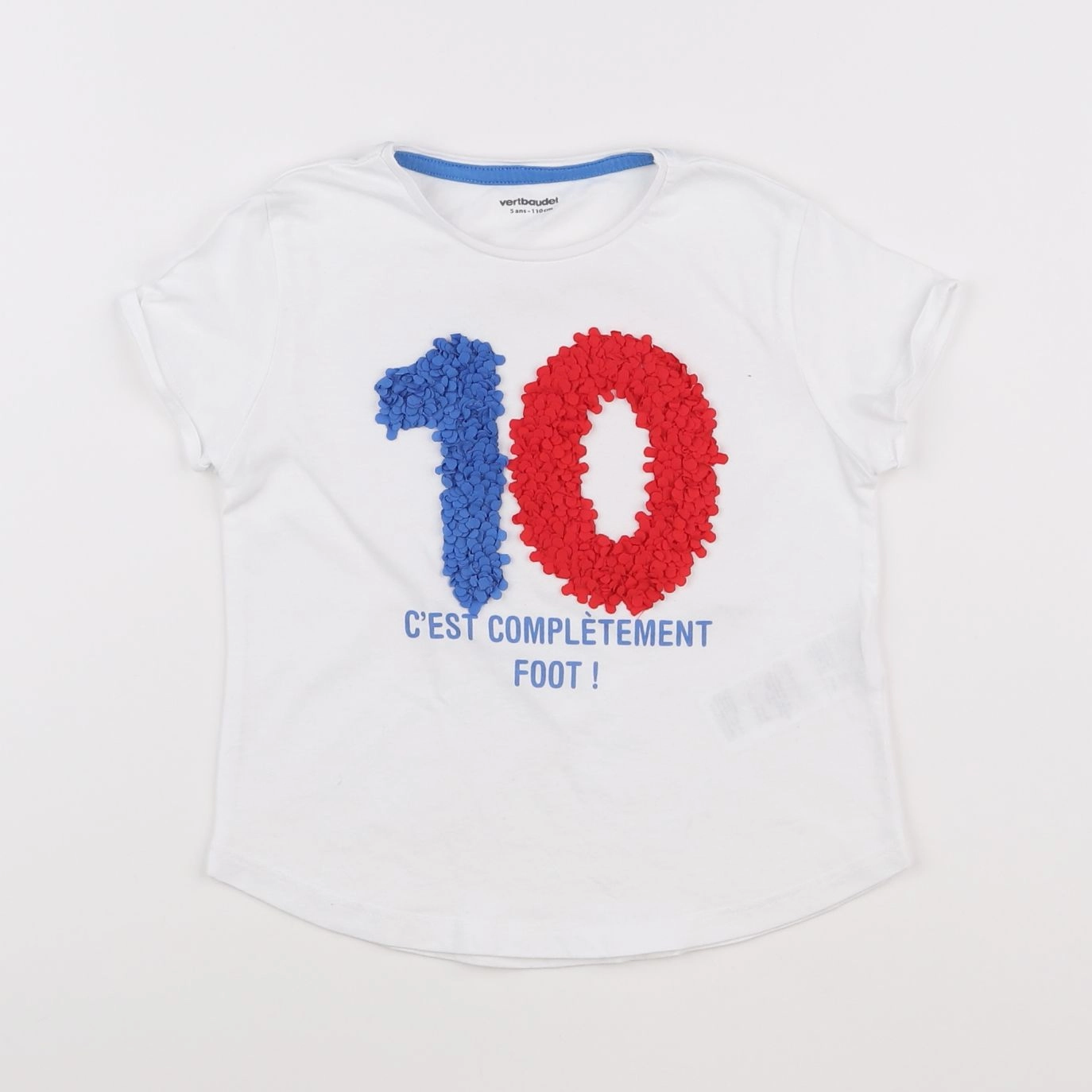 Vertbaudet - tee-shirt multicolore - 5 ans