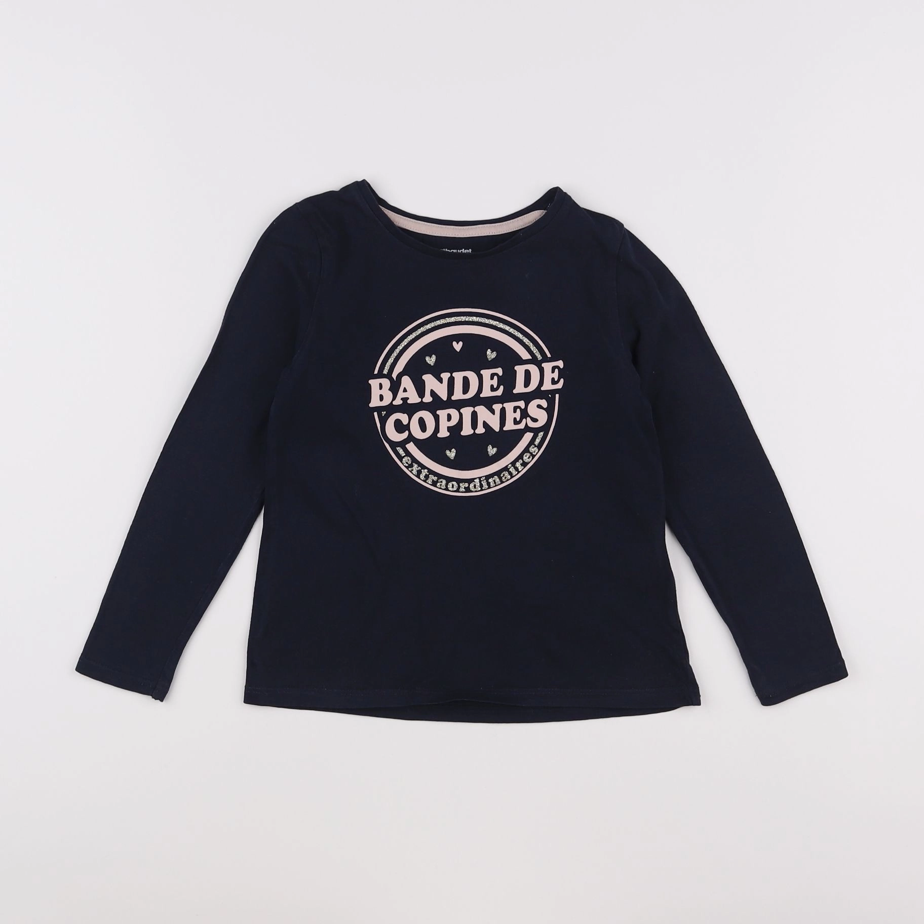 Vertbaudet - tee-shirt bleu - 6 ans
