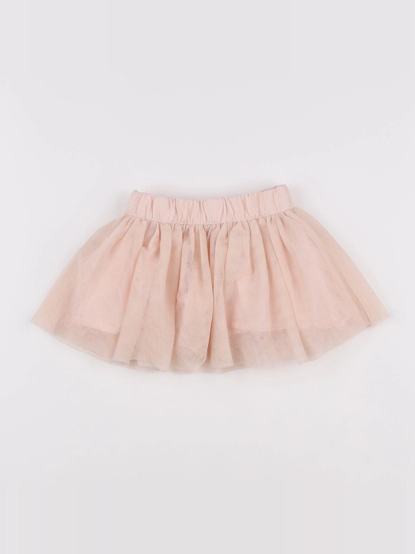 Vertbaudet - jupe rose - 12 mois