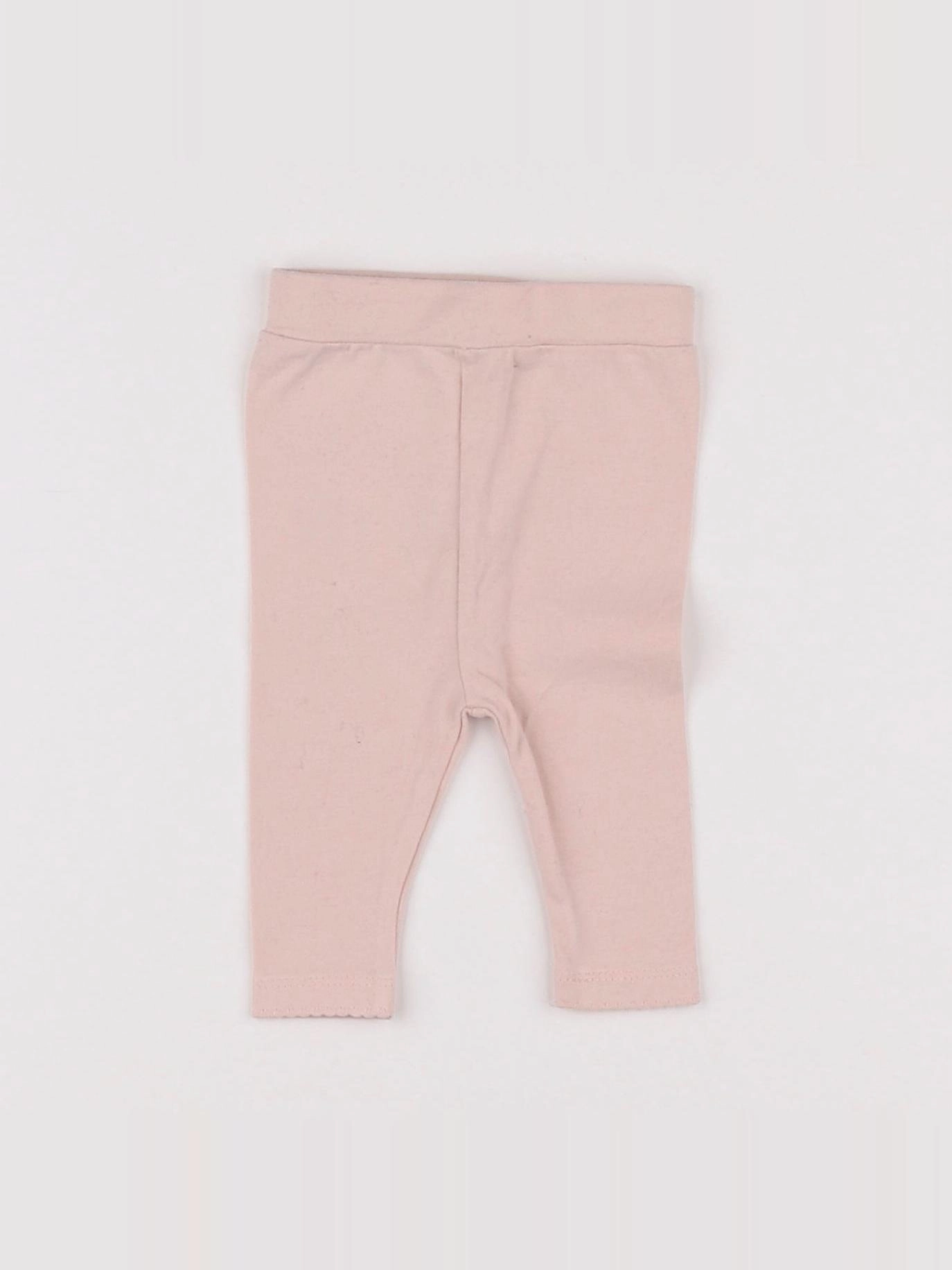 Vertbaudet - legging rose - 1 mois