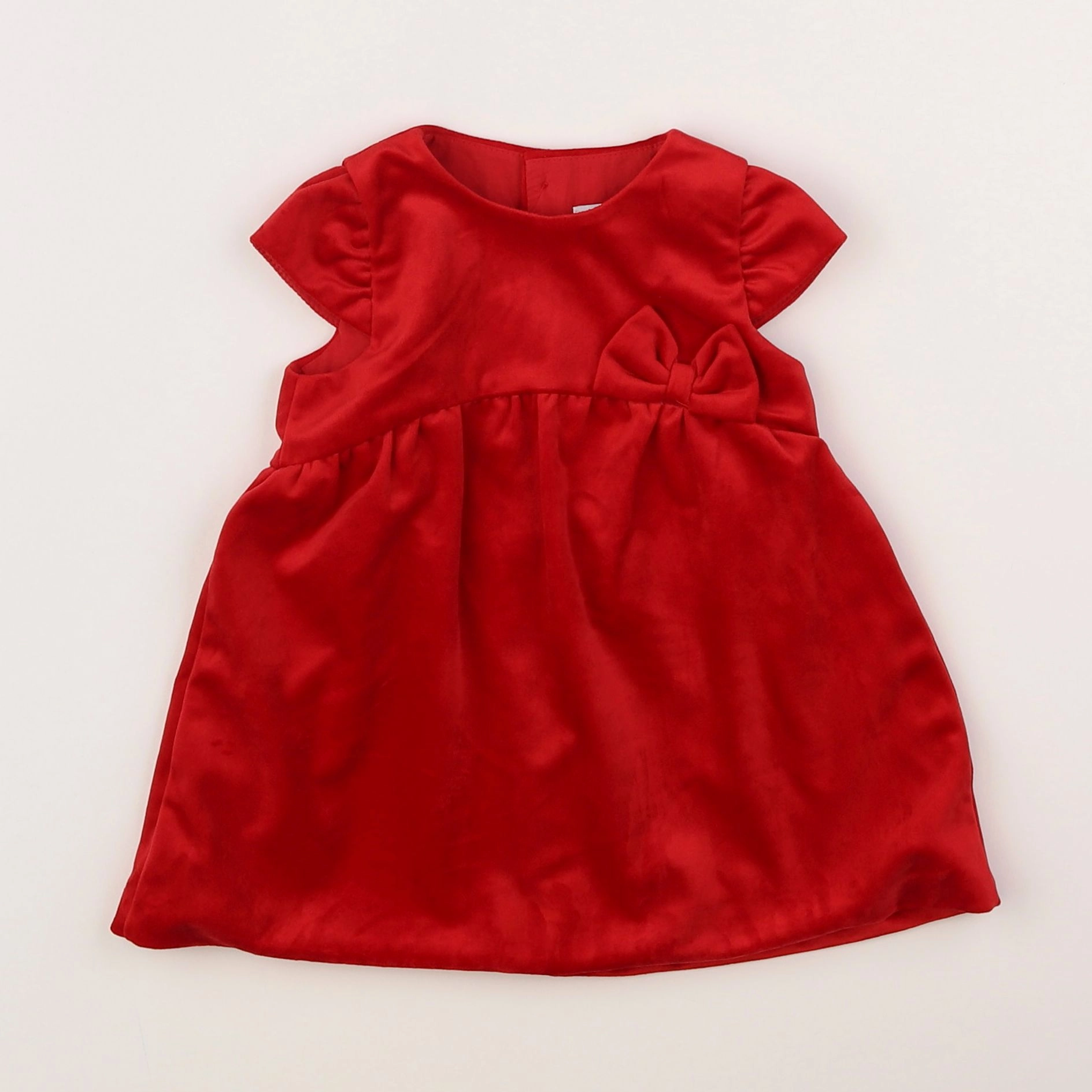 Vertbaudet - robe rouge - 6 mois