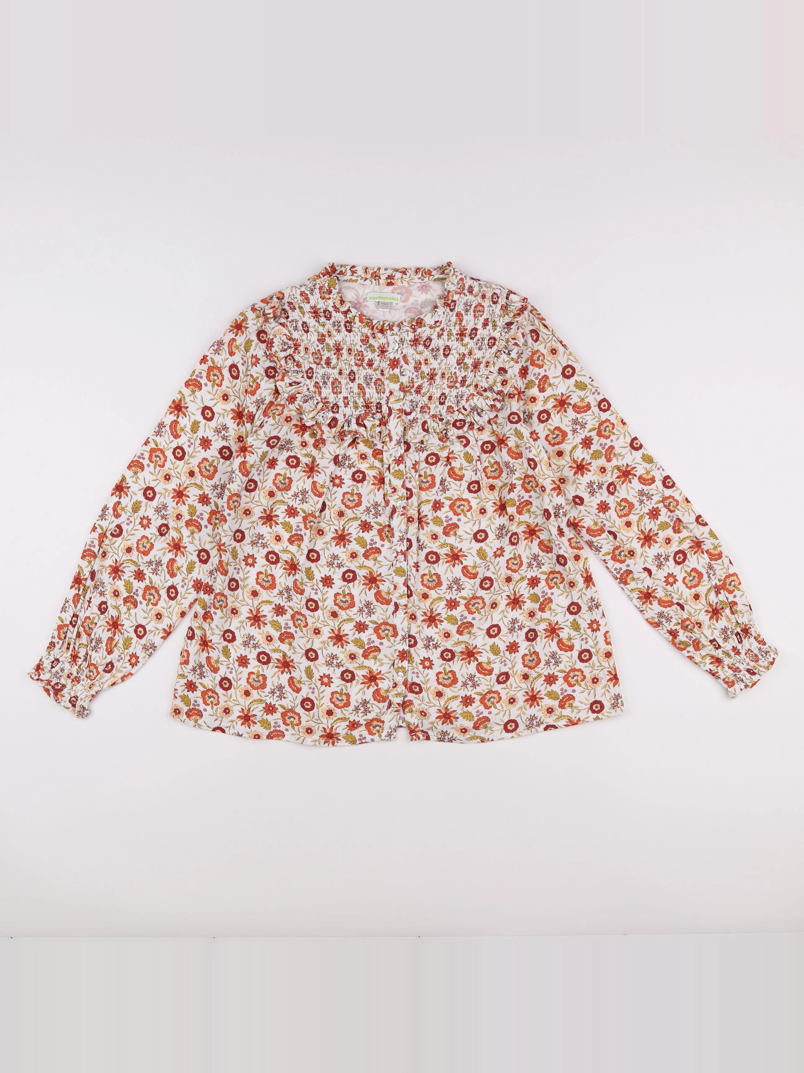 Vertbaudet - blouse multicolore - 14 ans