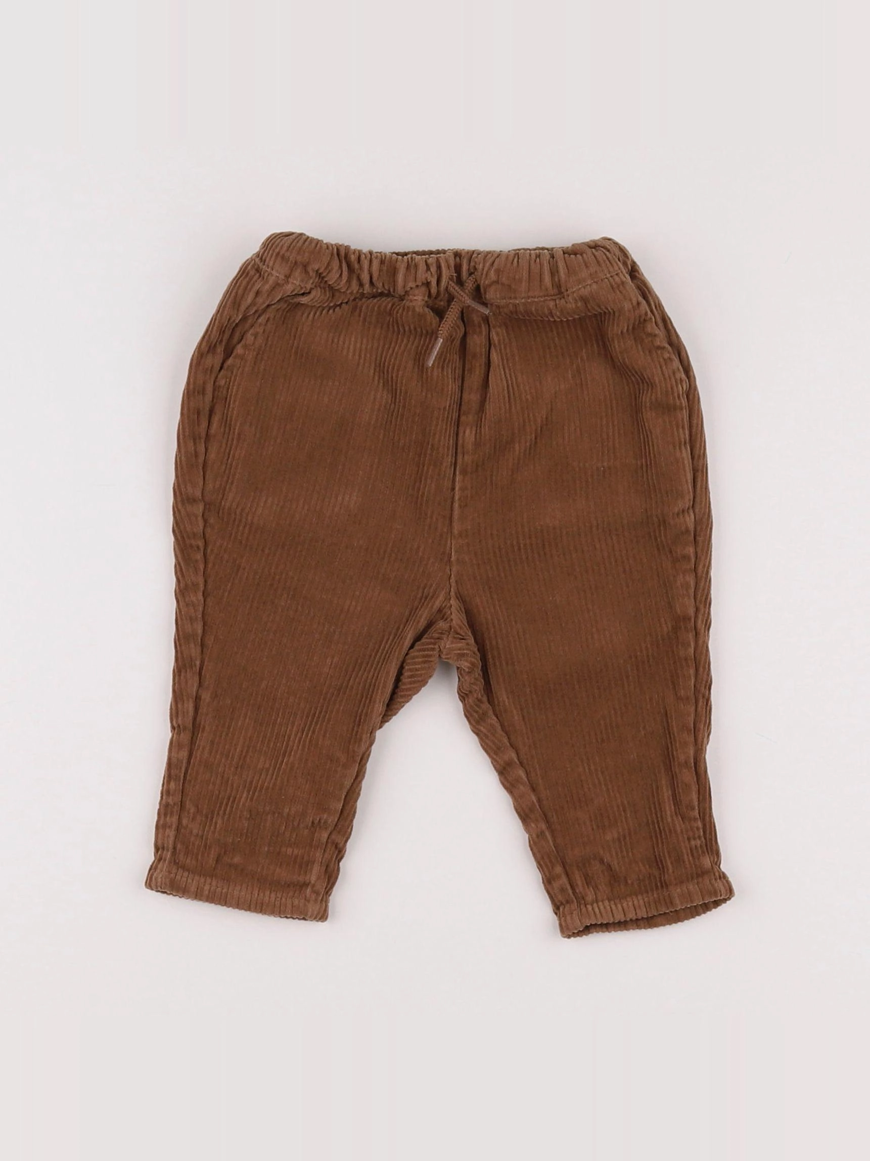 Vertbaudet - pantalon marron - 3 mois