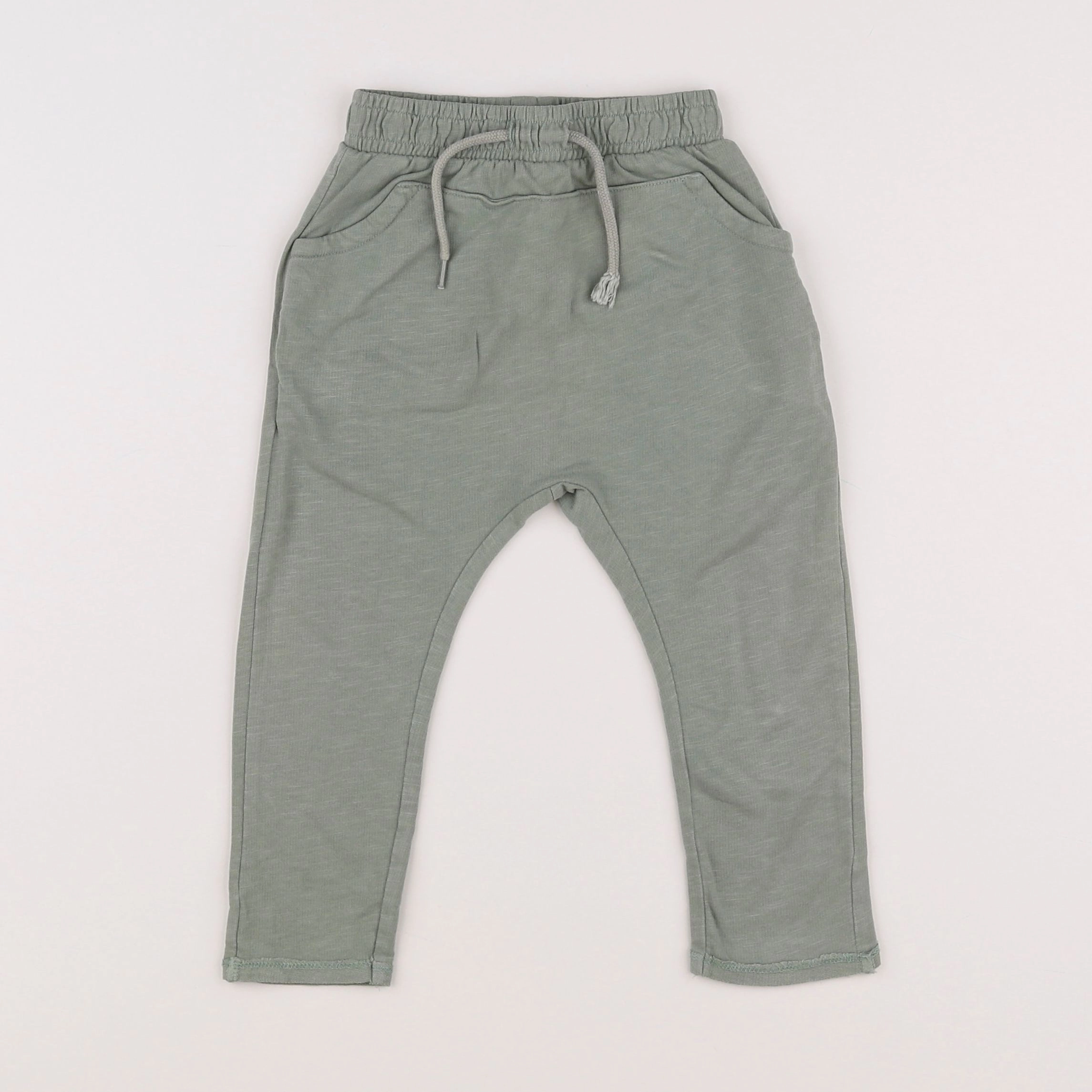 Vertbaudet - pantalon vert - 3 mois