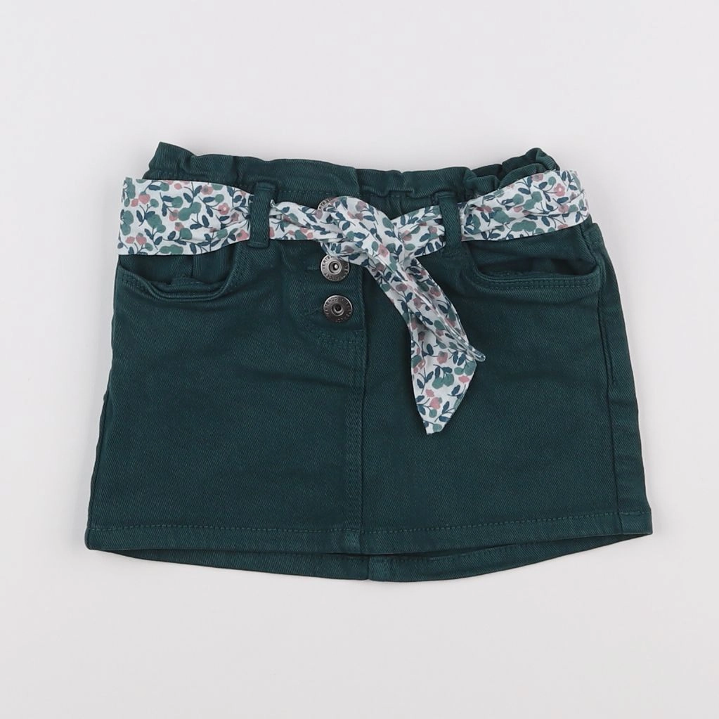 Vertbaudet - jupe vert - 2 ans