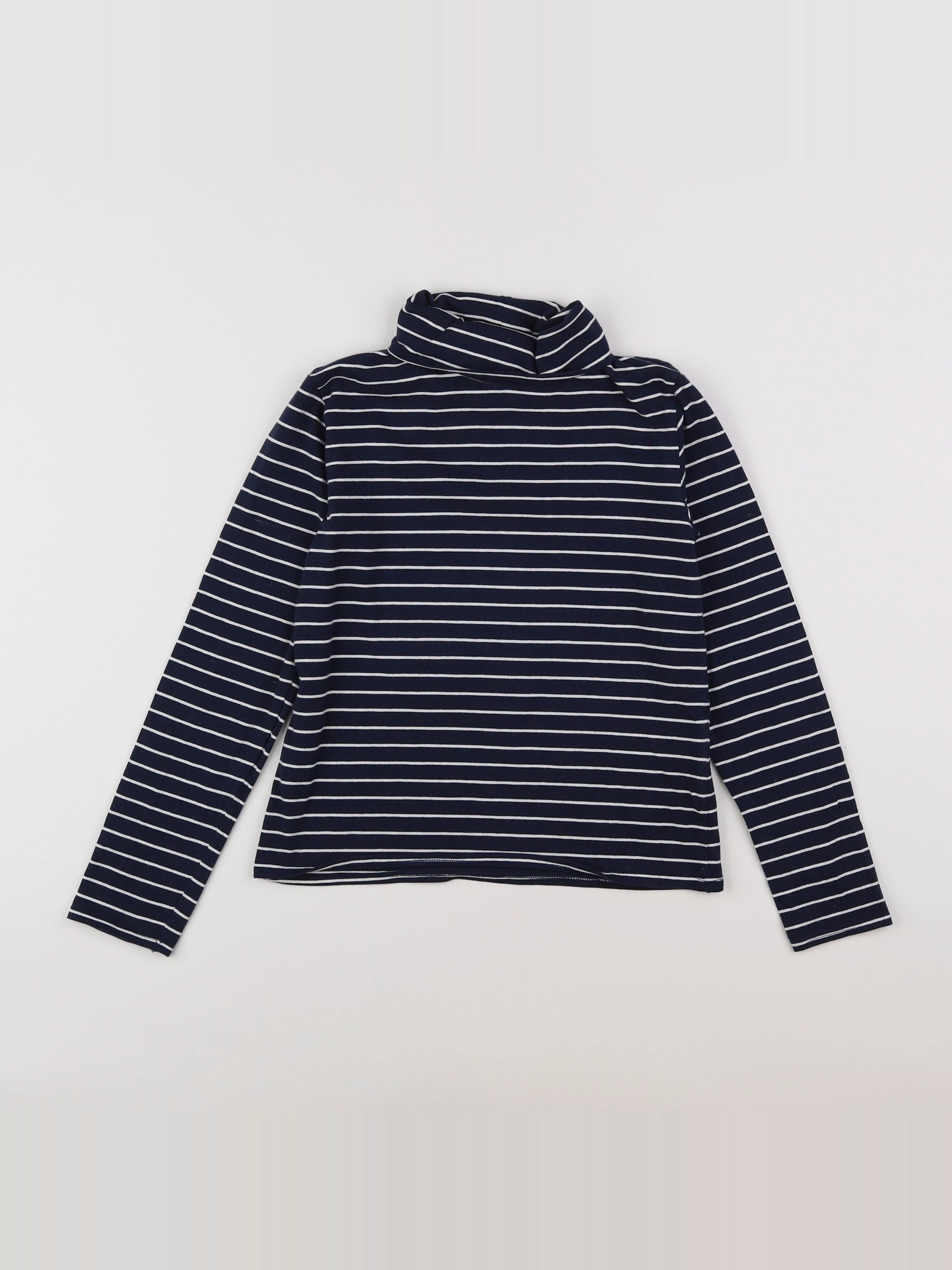 Vertbaudet - sous-pull bleu - 10 ans
