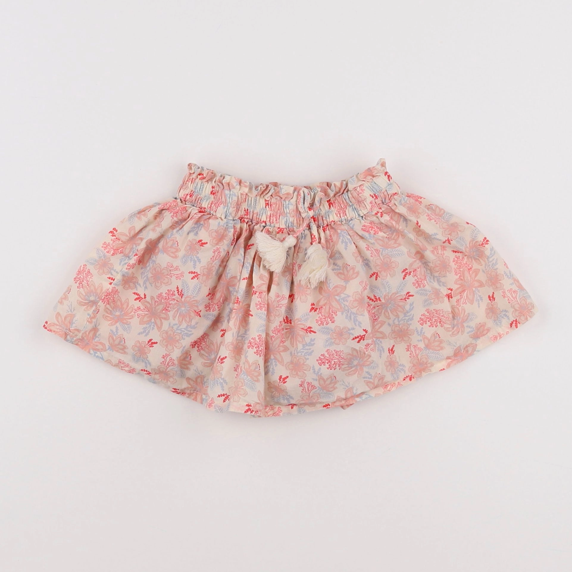 Vertbaudet - jupe beige - 2 ans