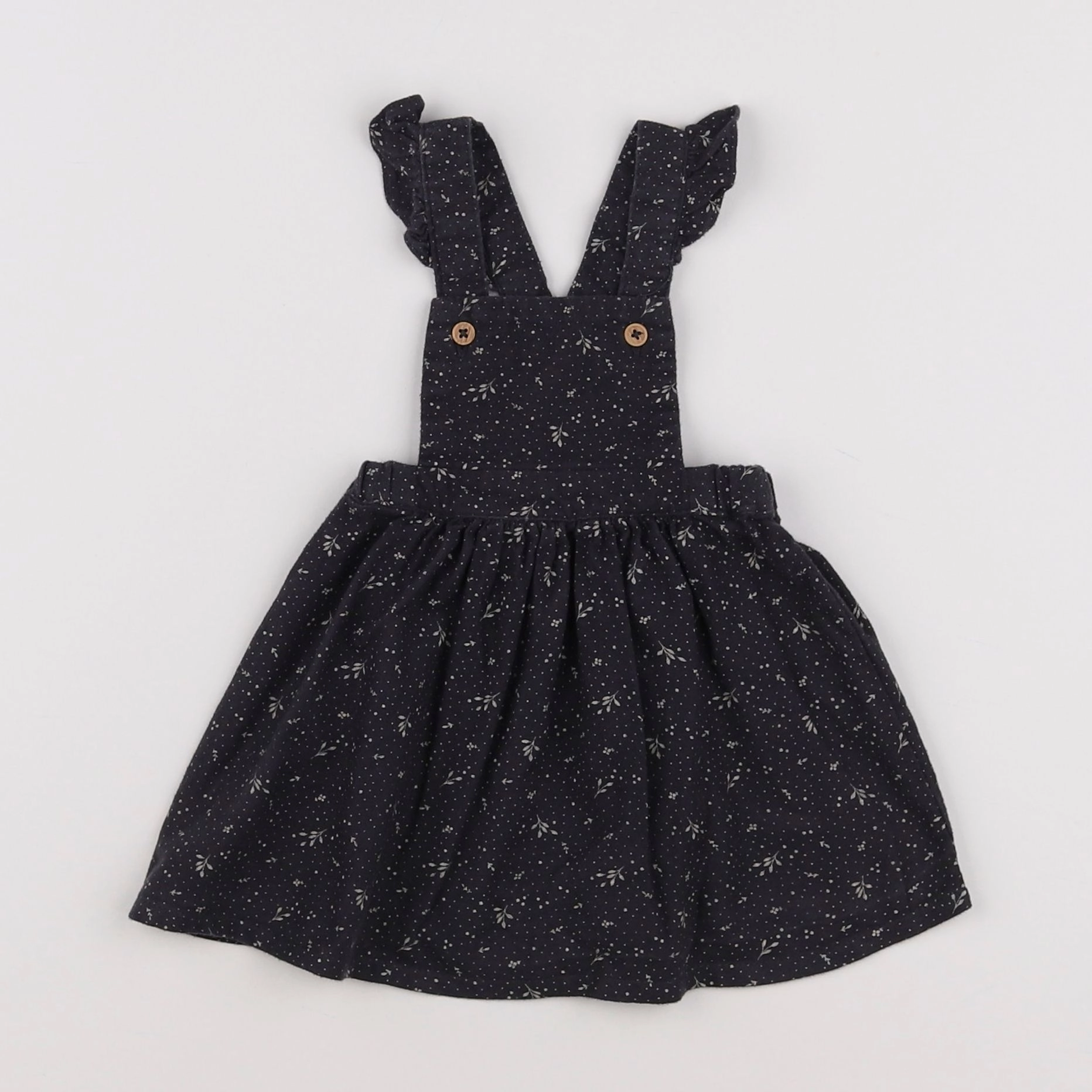 Vertbaudet - robe noir - 6 mois