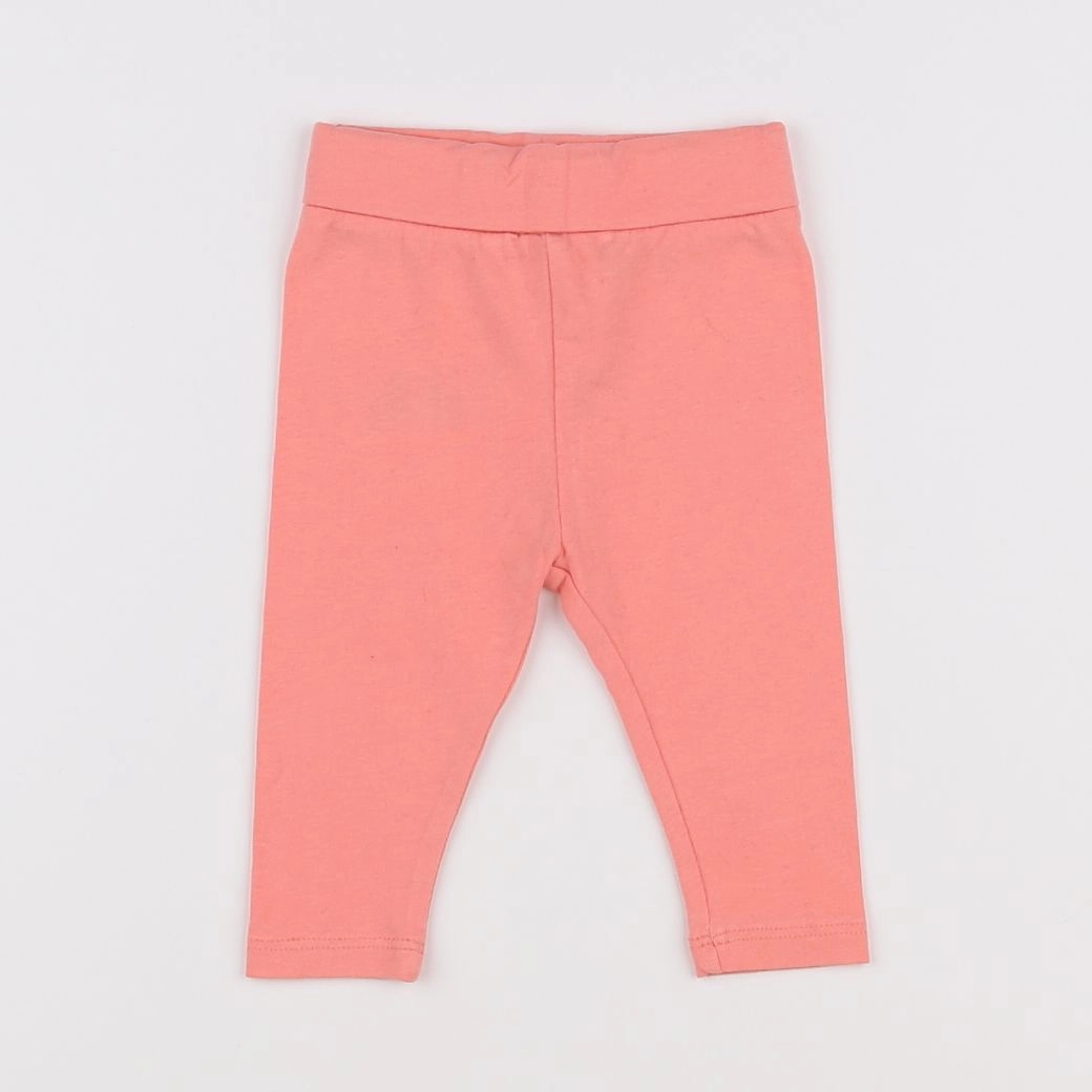 Vertbaudet - legging rose - 3 mois