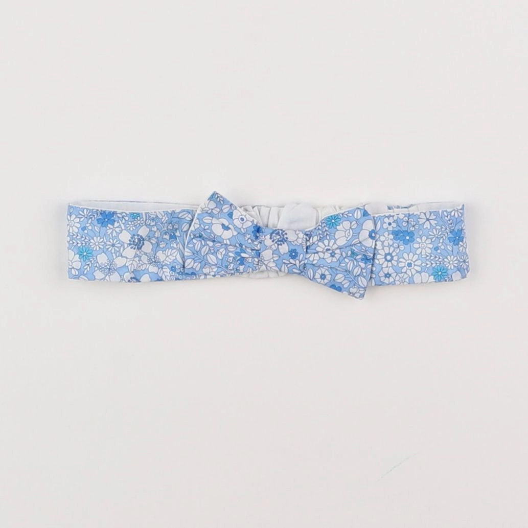 Jacadi - bandeau blanc, bleu - 6 mois