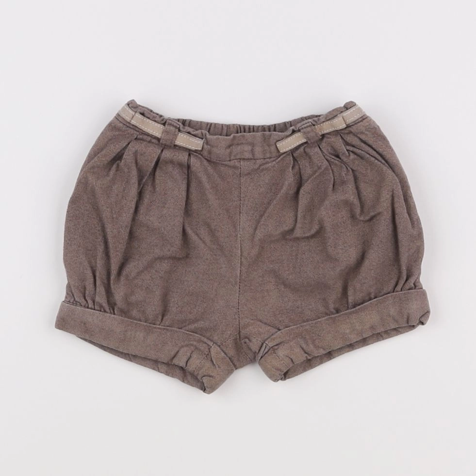 Jacadi - short marron - 12 mois