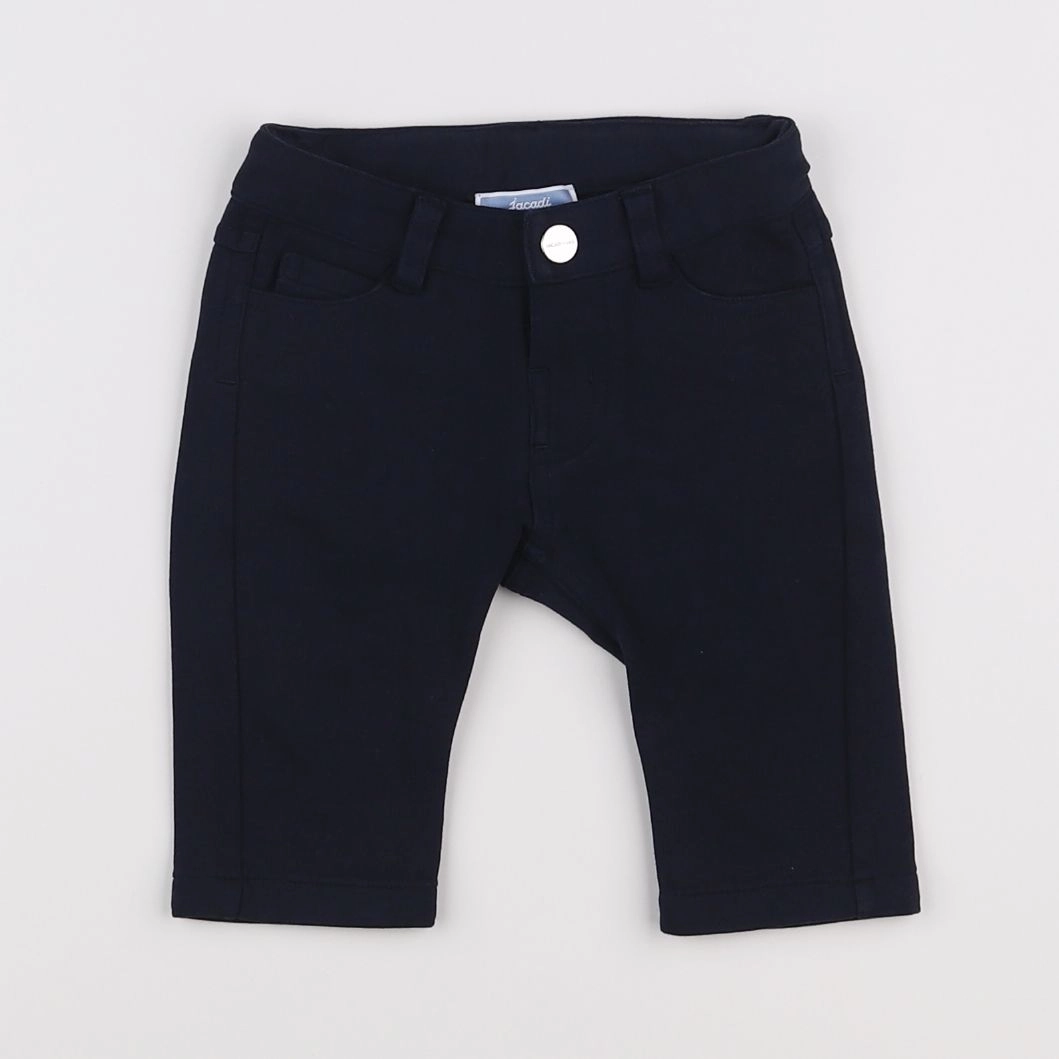 Jacadi - pantalon bleu - 6 mois