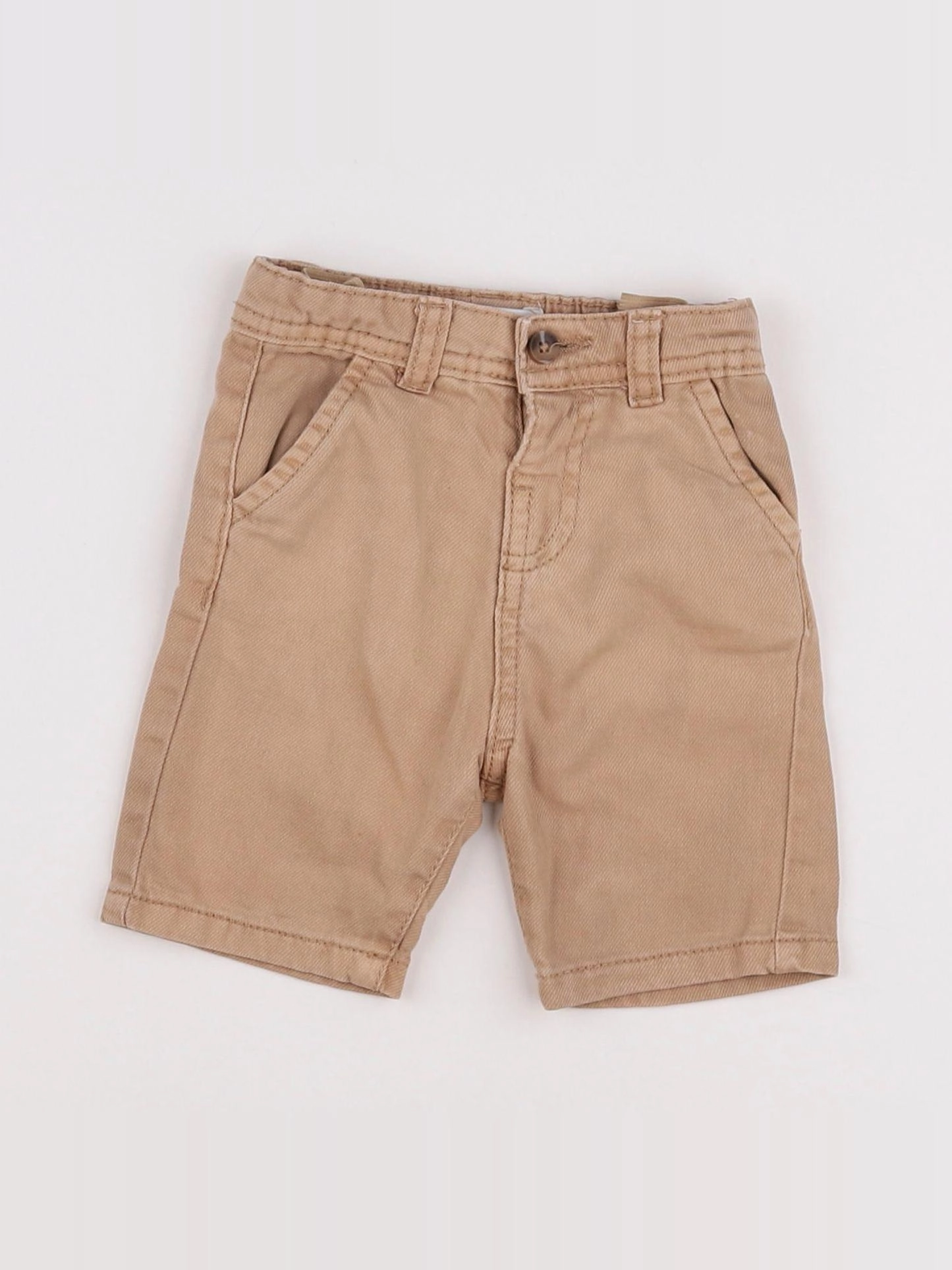 Vertbaudet - short marron - 6 mois