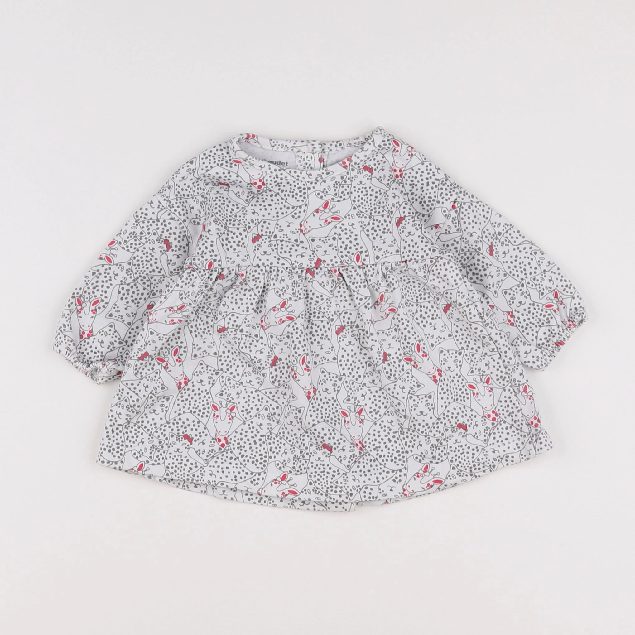 Vertbaudet - robe blanc - 3 mois