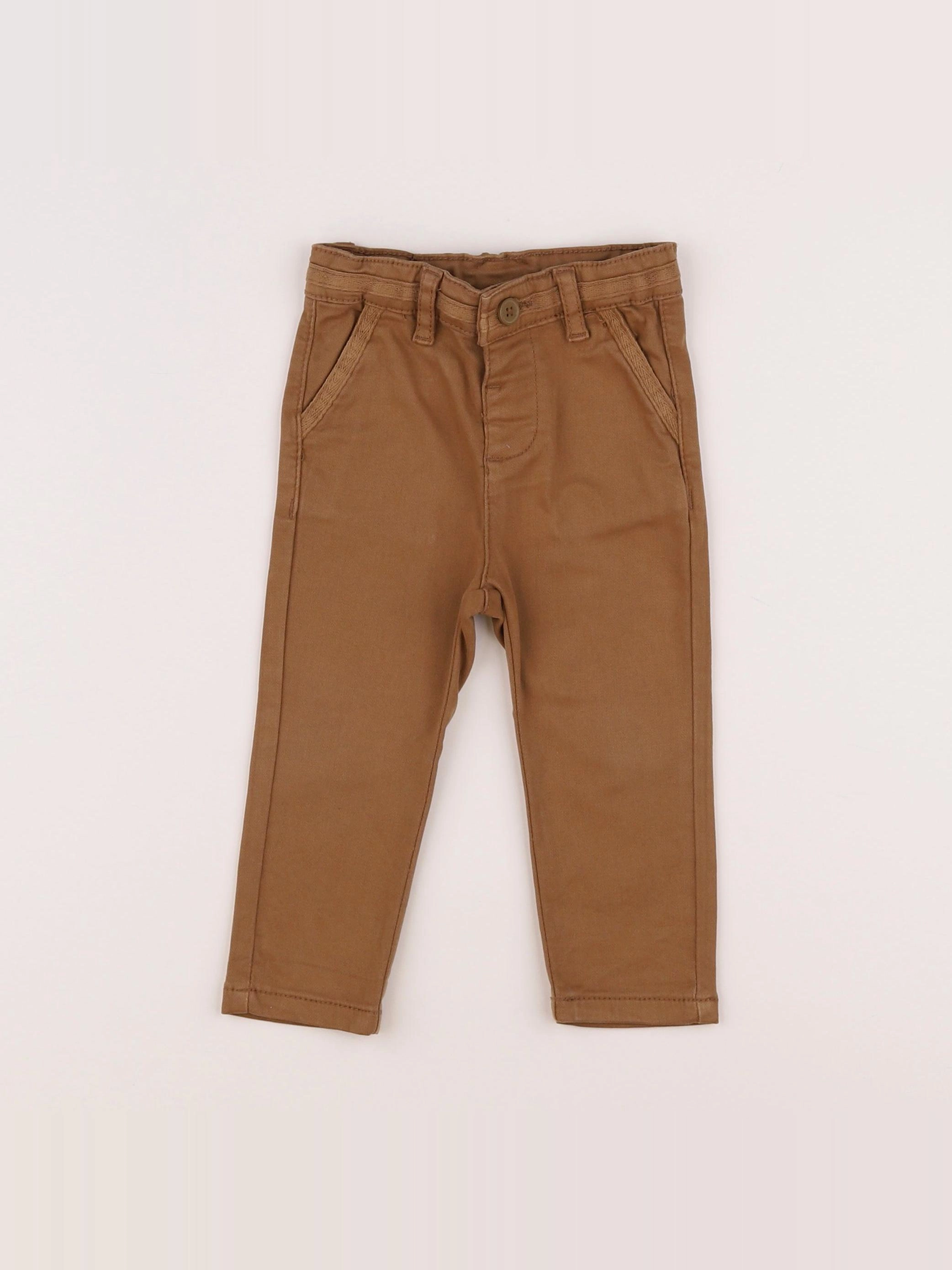 Tape à l'oeil - pantalon marron - 12 mois
